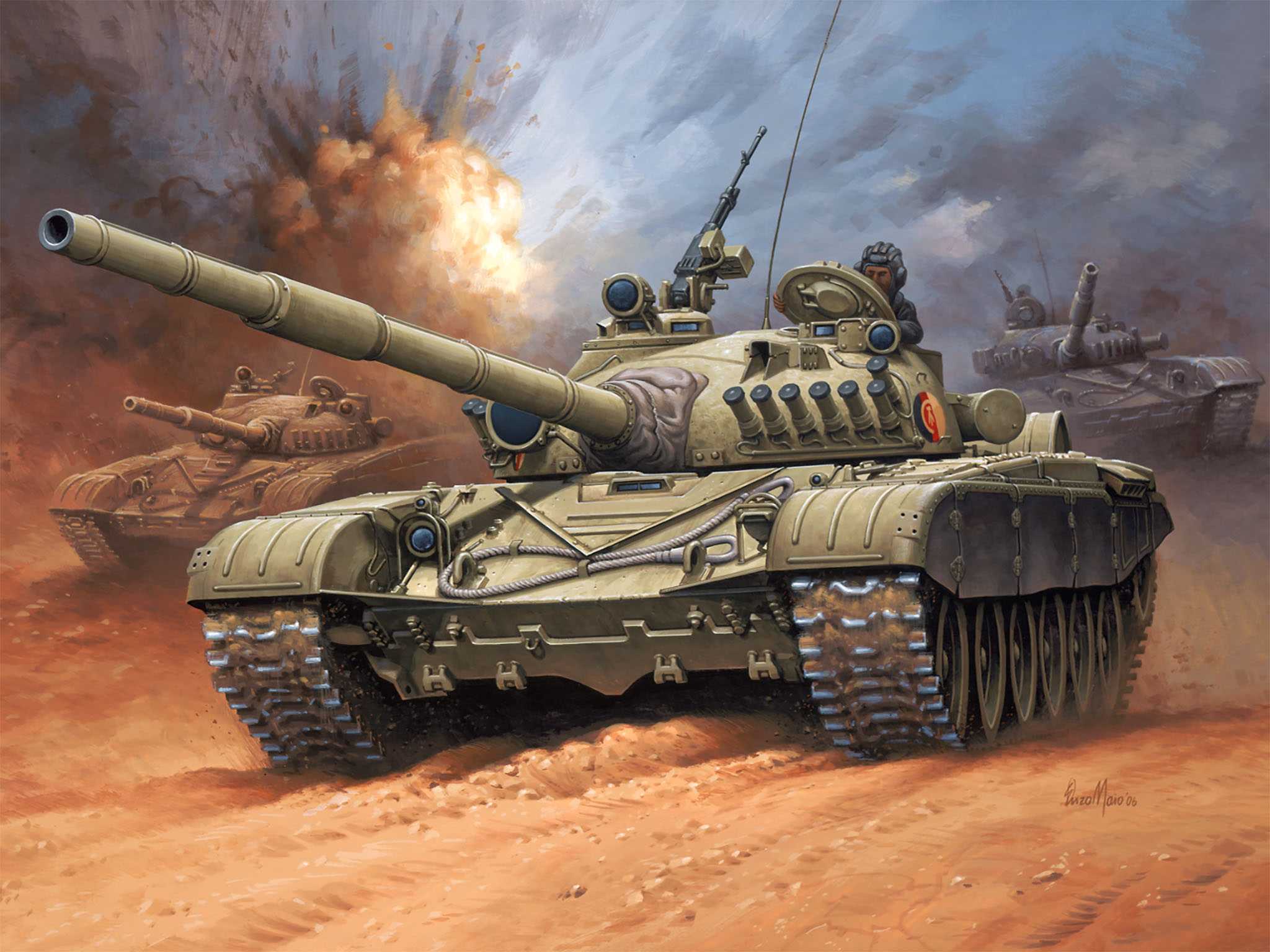 Tank T-72 M1 (Revell 1:72)