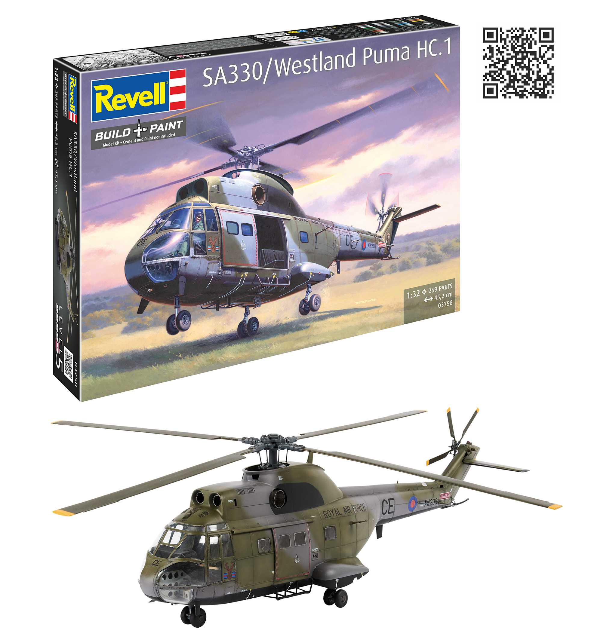 SA 330/Westland Puma HC.1 (Revell 1:32)