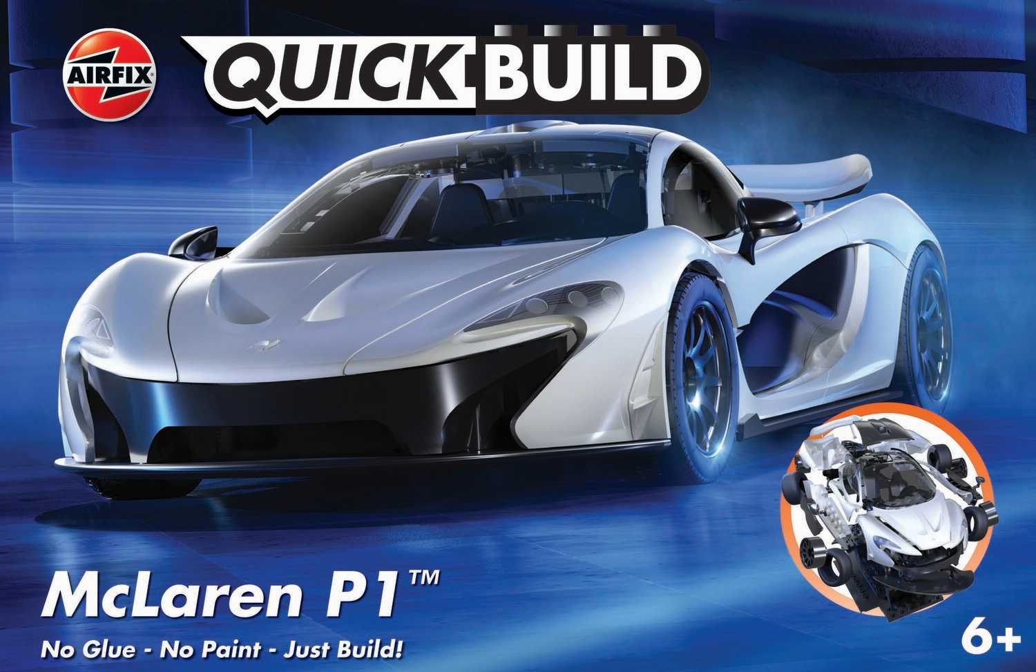 Quick Build auto McLaren P1 - White