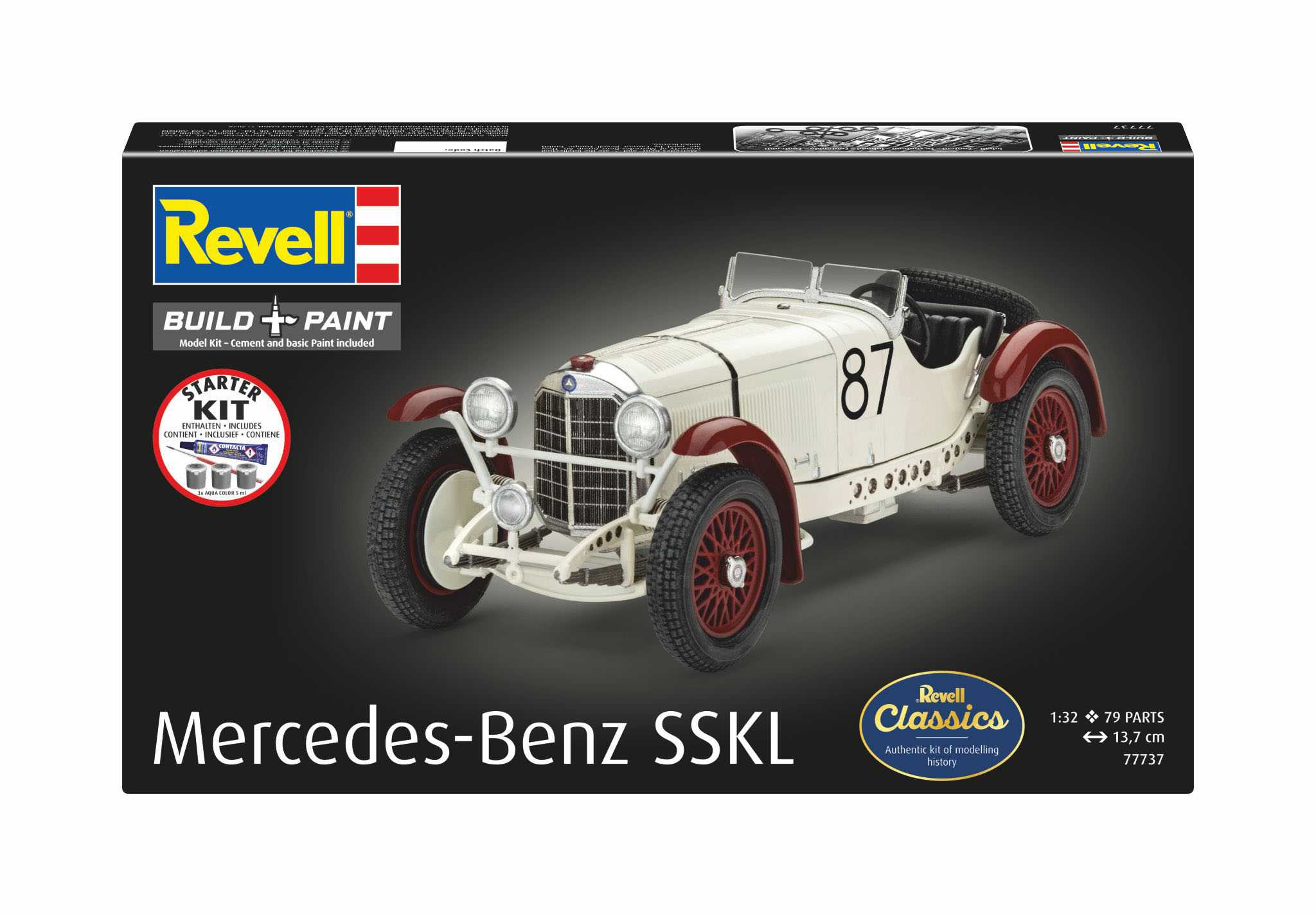 Set - Mercedes Benz SSKL (1:32)