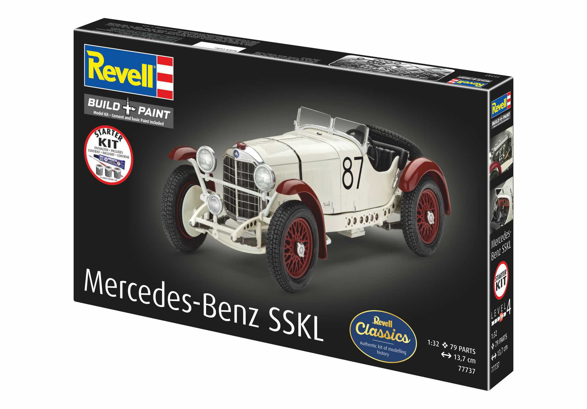 Set - Mercedes Benz SSKL (1:32)