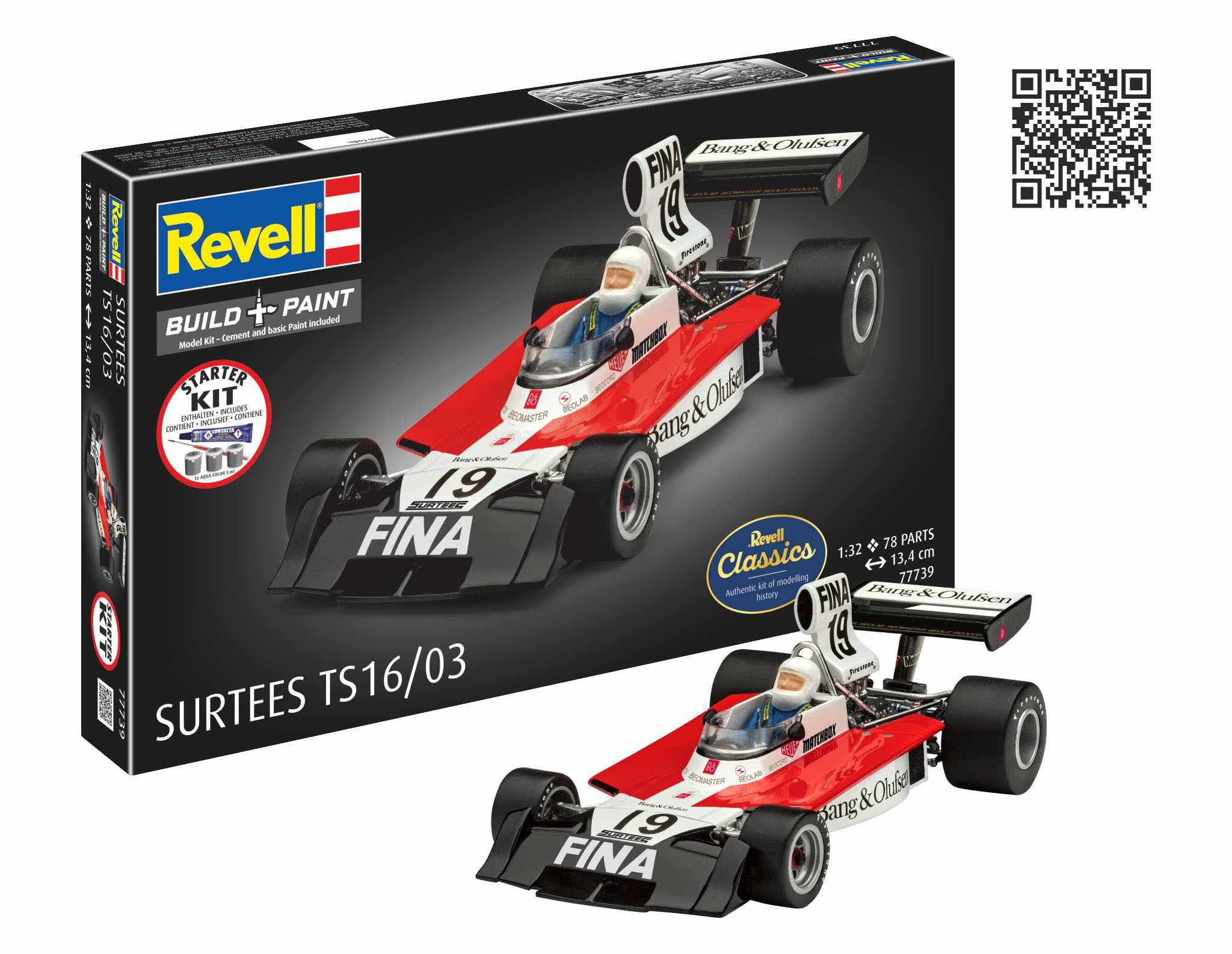 Starter Kit - Surtees TS16/03 (1:32)