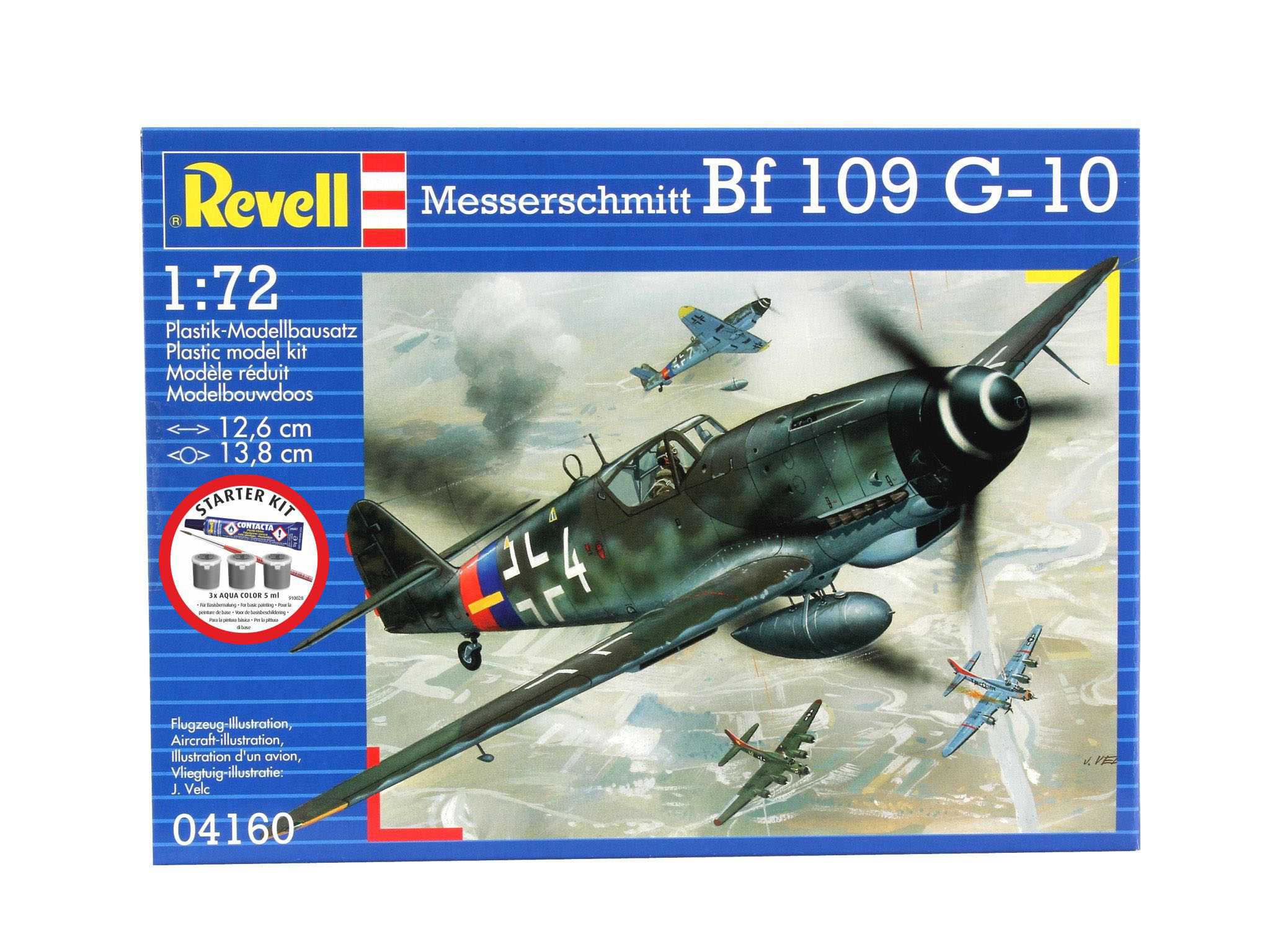 Set - Messerschmitt Bf-109 (1:72)