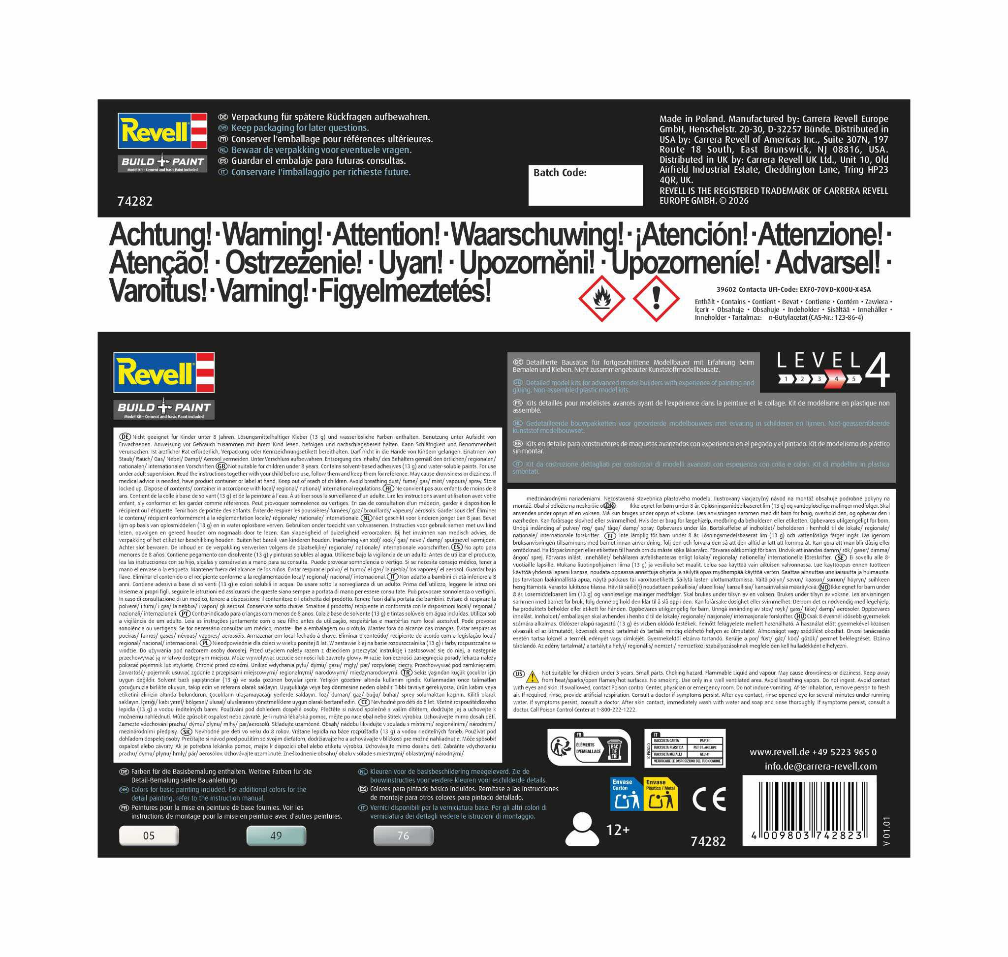Starter Kit - Eurofighter Typhoon (single seater) (1:144)