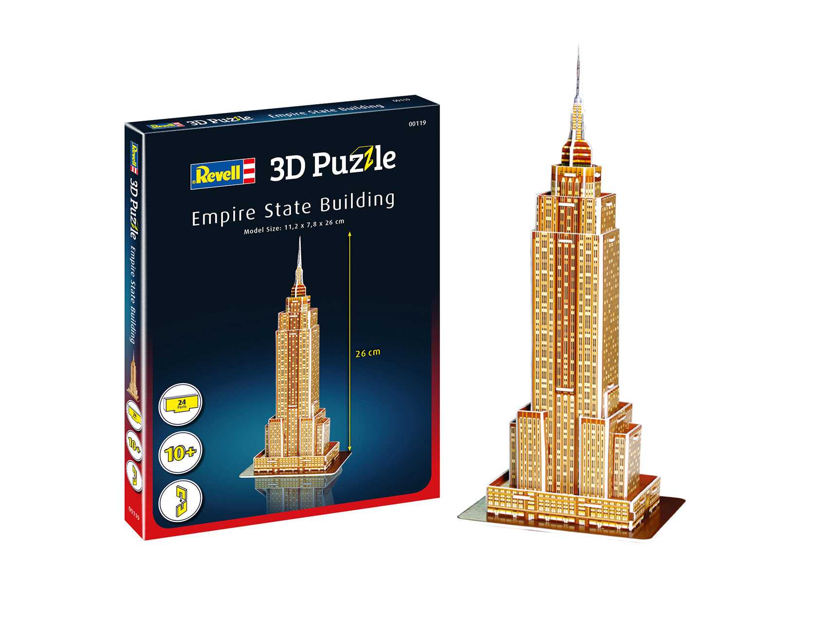 3D Puzzle REVELL 00119 - Empire State Building