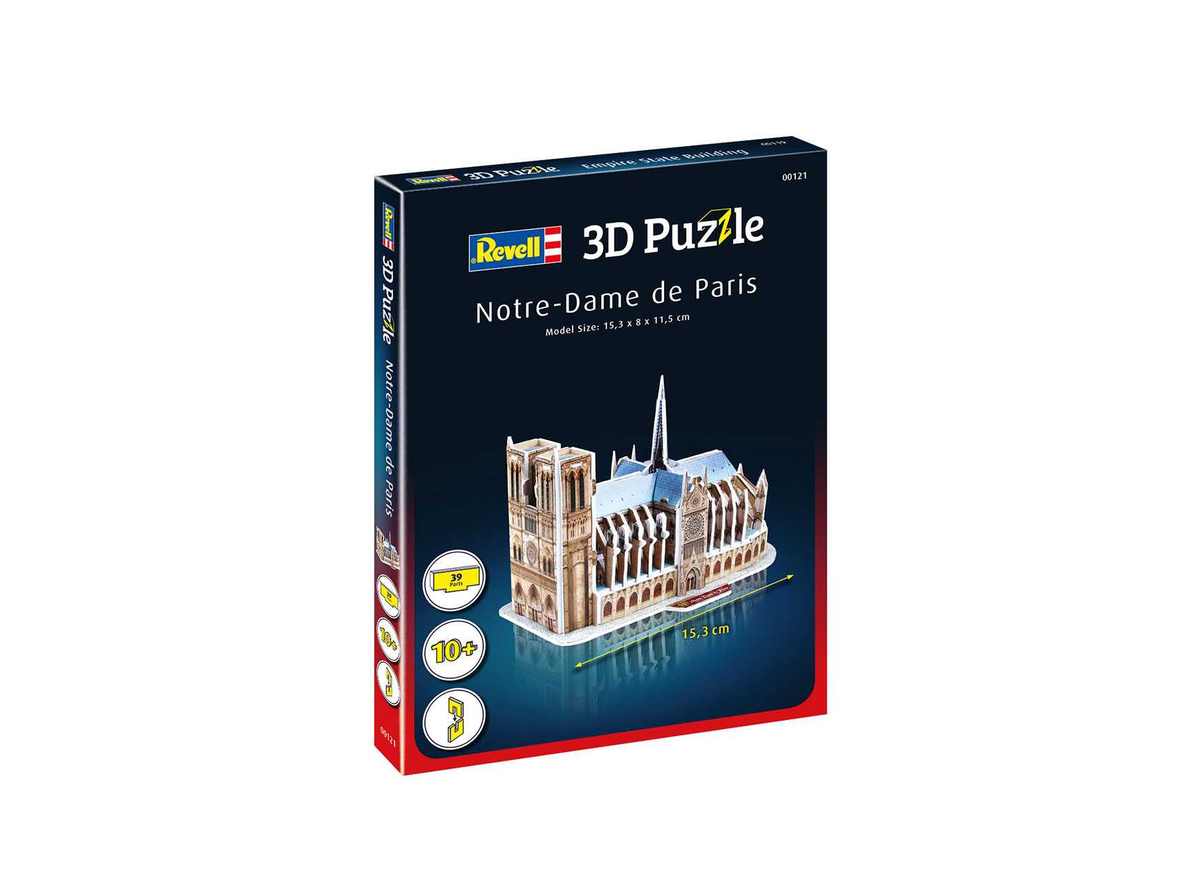 3D Puzzle REVELL 00121 - Notre-Dame de Paris 18-00121