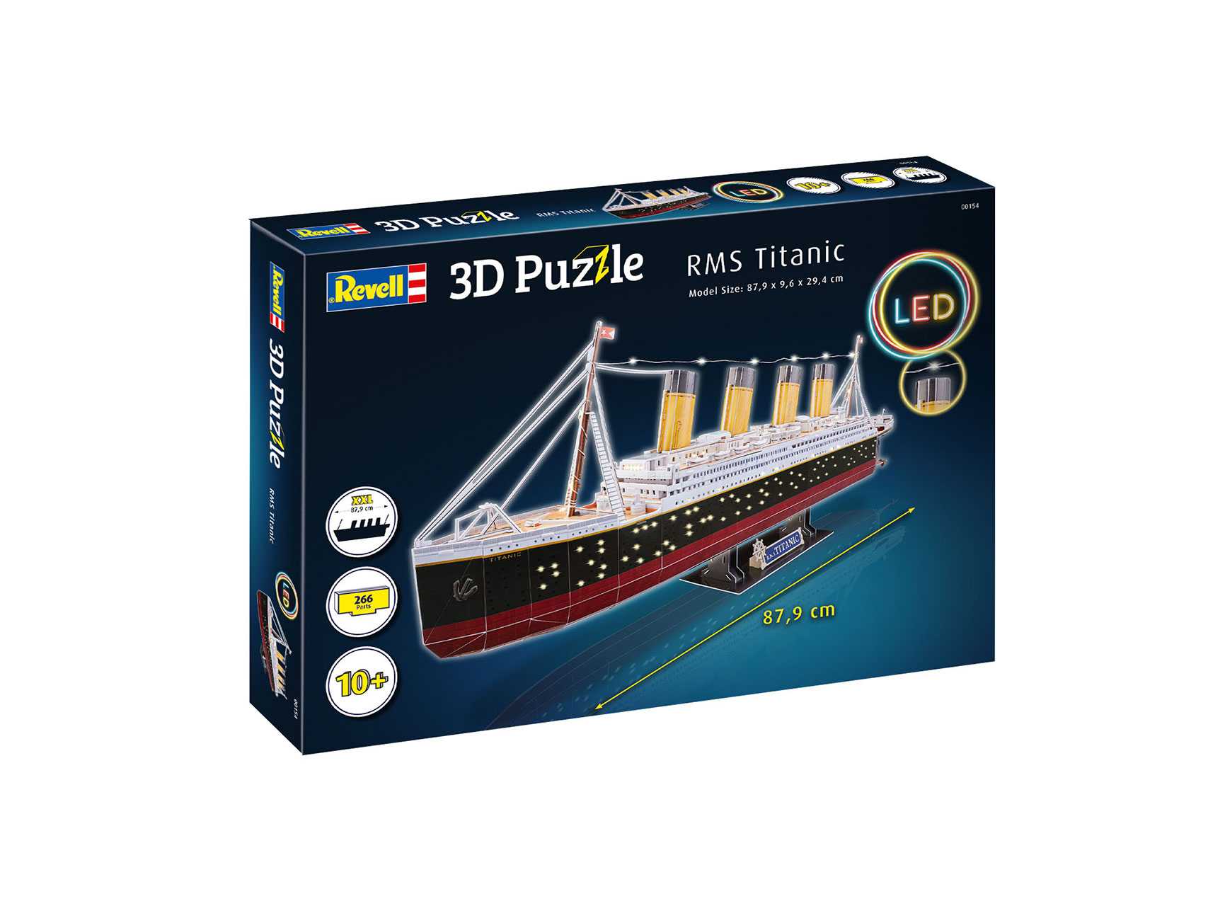 3D Puzzle Revell – RMS Titanic (LED Edition)