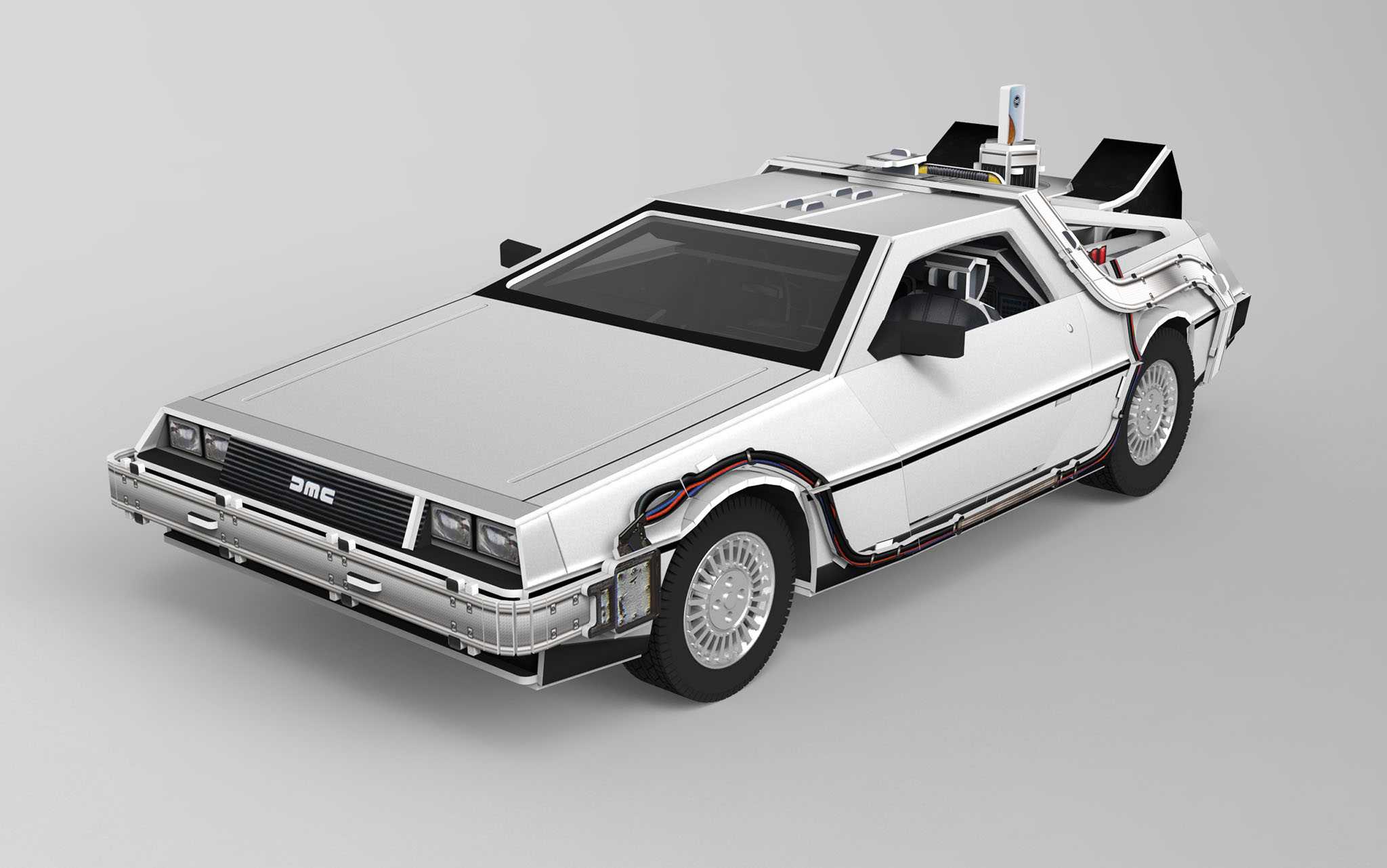 3D Puzzle REVELL 00221 - DeLorean "Back to the Future"