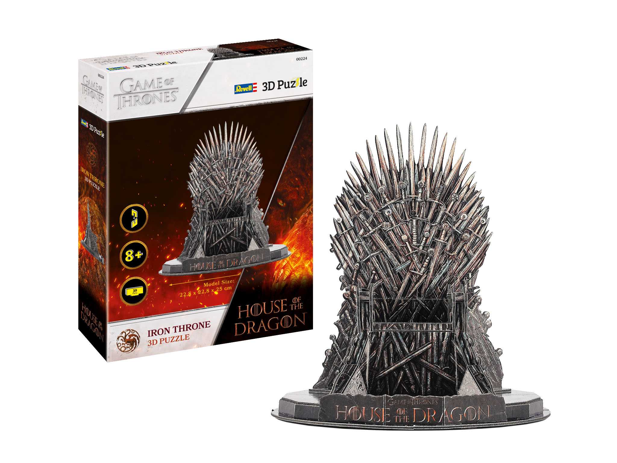 3D Puzzle REVELL 00224 - House of the Dragon "Iron Throne"