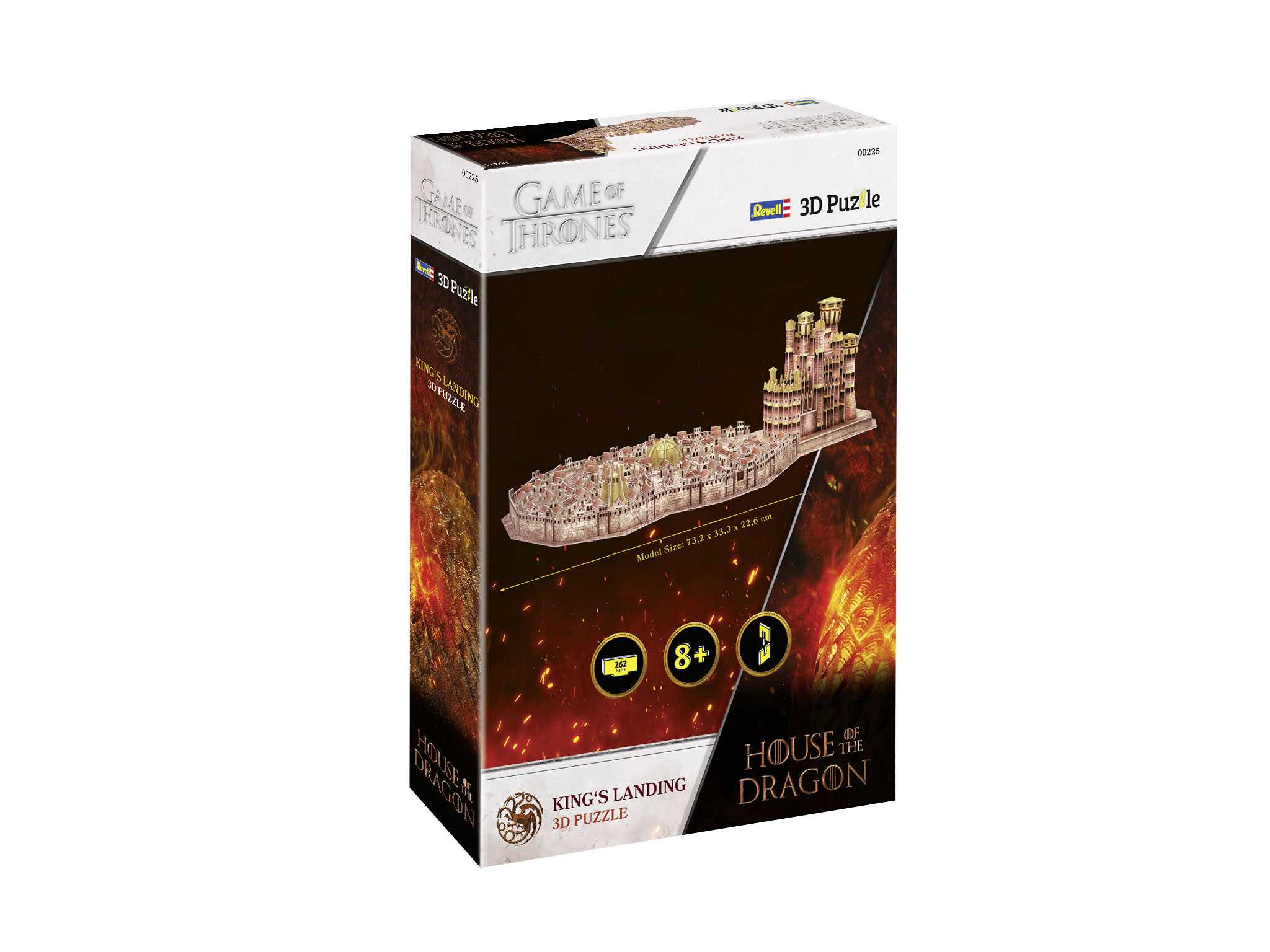 3D Puzzle REVELL 00225 - House of the Dragon "King's Landing" 18-00225