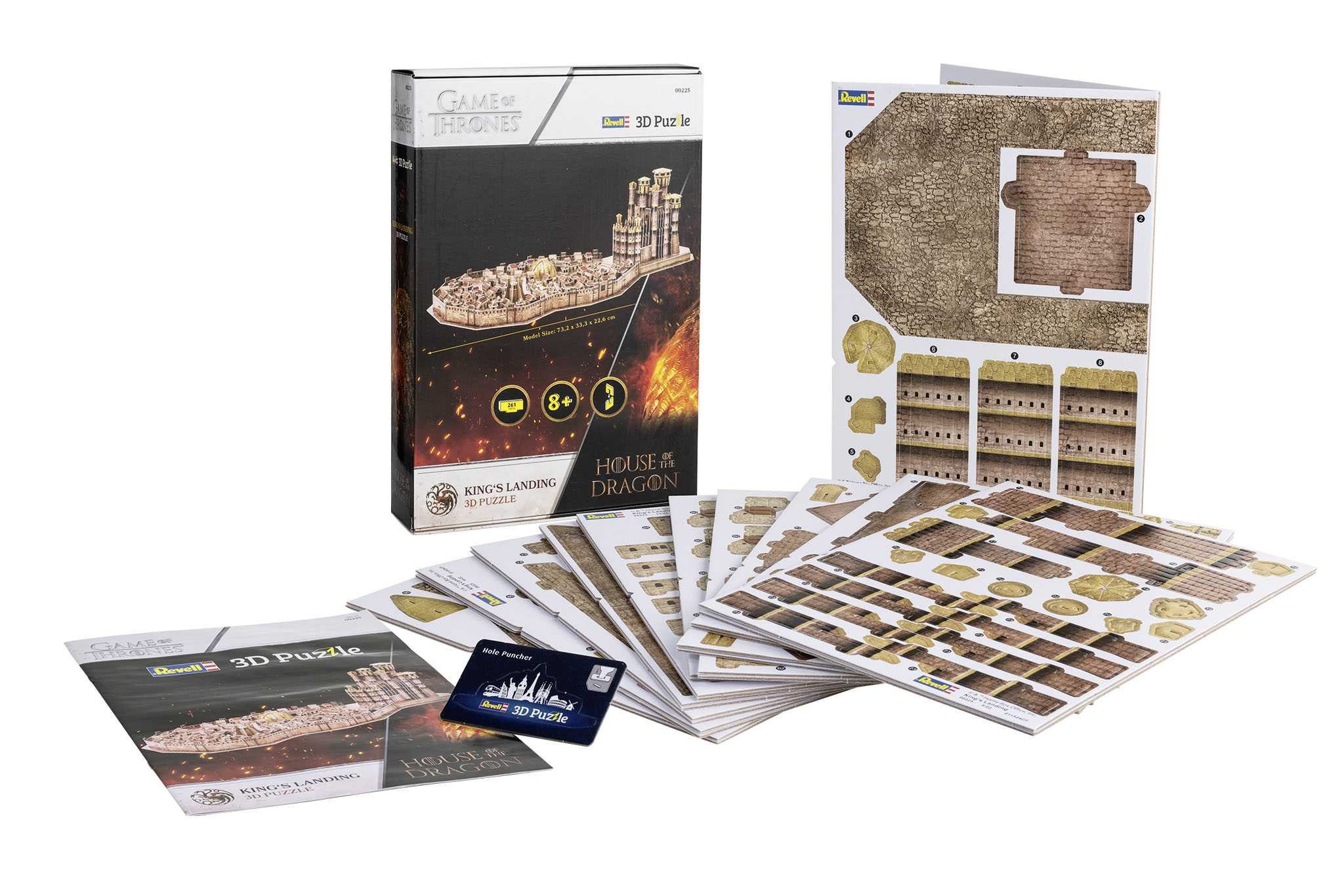 3D Puzzle REVELL 00225 - House of the Dragon "King's Landing"