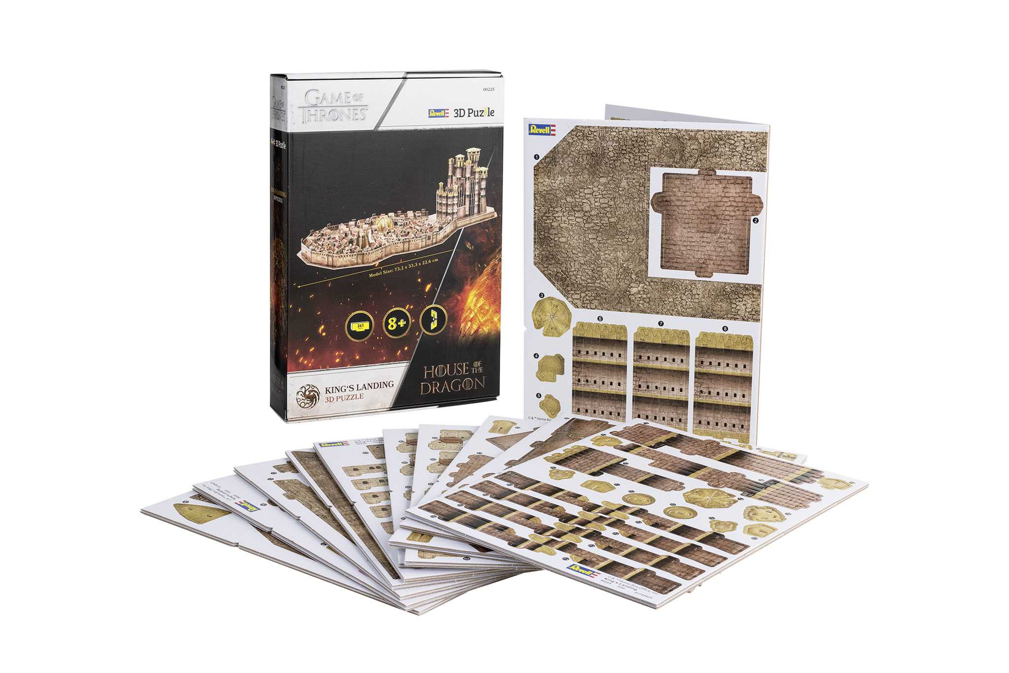 3D Puzzle REVELL 00225 - House of the Dragon "King's Landing"