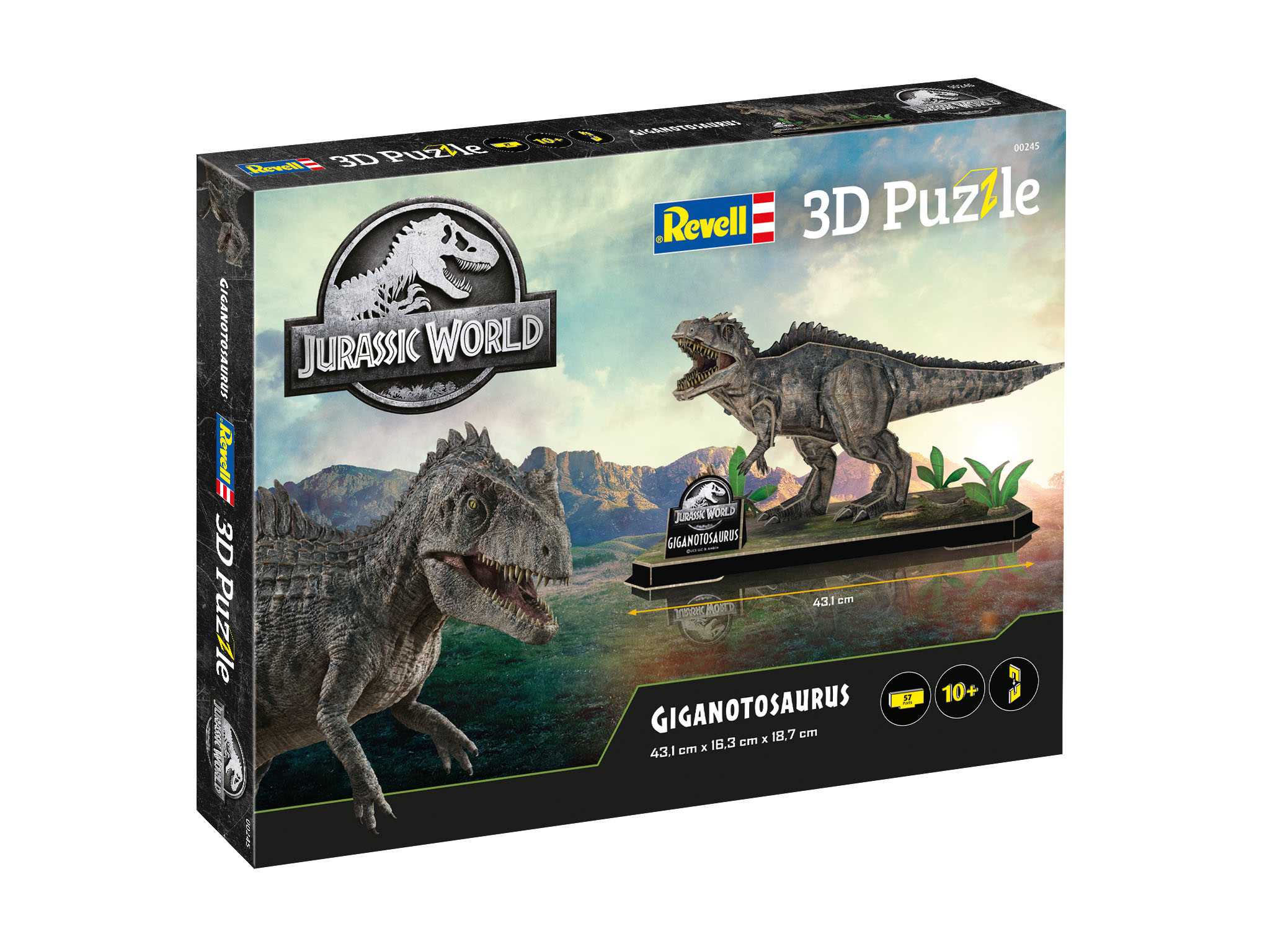3D Puzzle REVELL - Jurassic World - Gigantosaurus