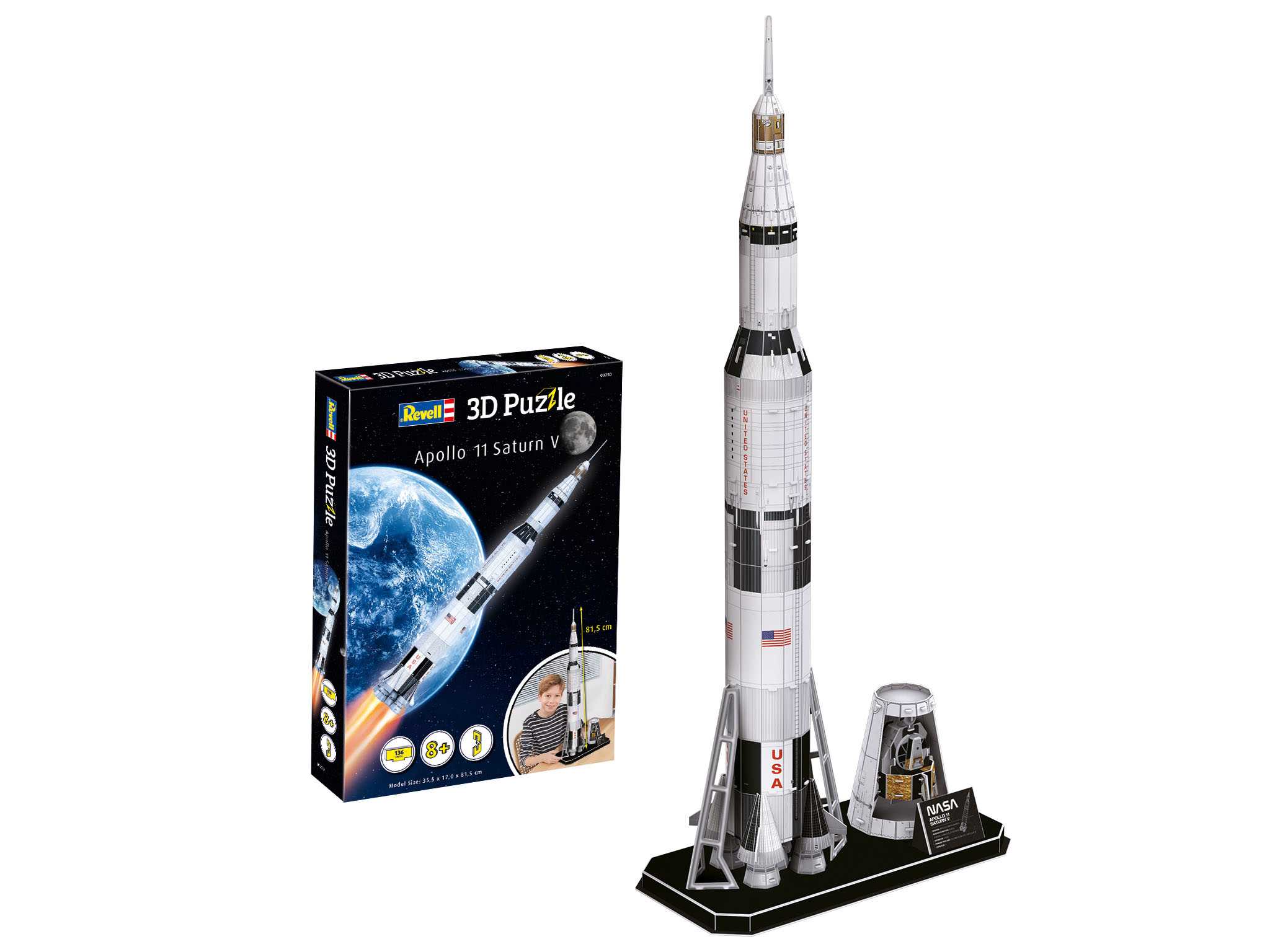 3D Puzzle REVELL 00250 - Apollo 11 Saturn V