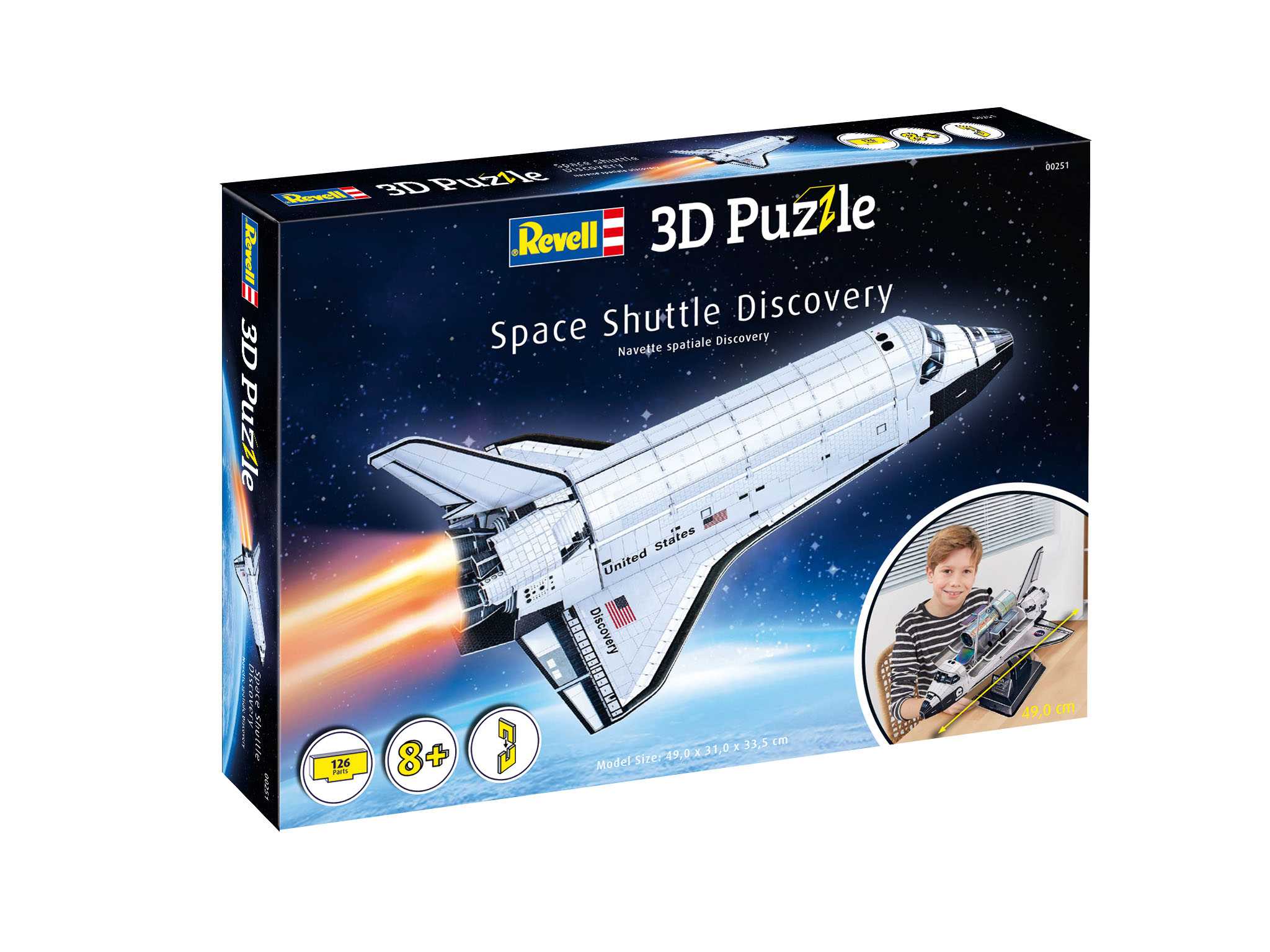 3D Puzzle REVELL 00251 - Space Shuttle Discovery