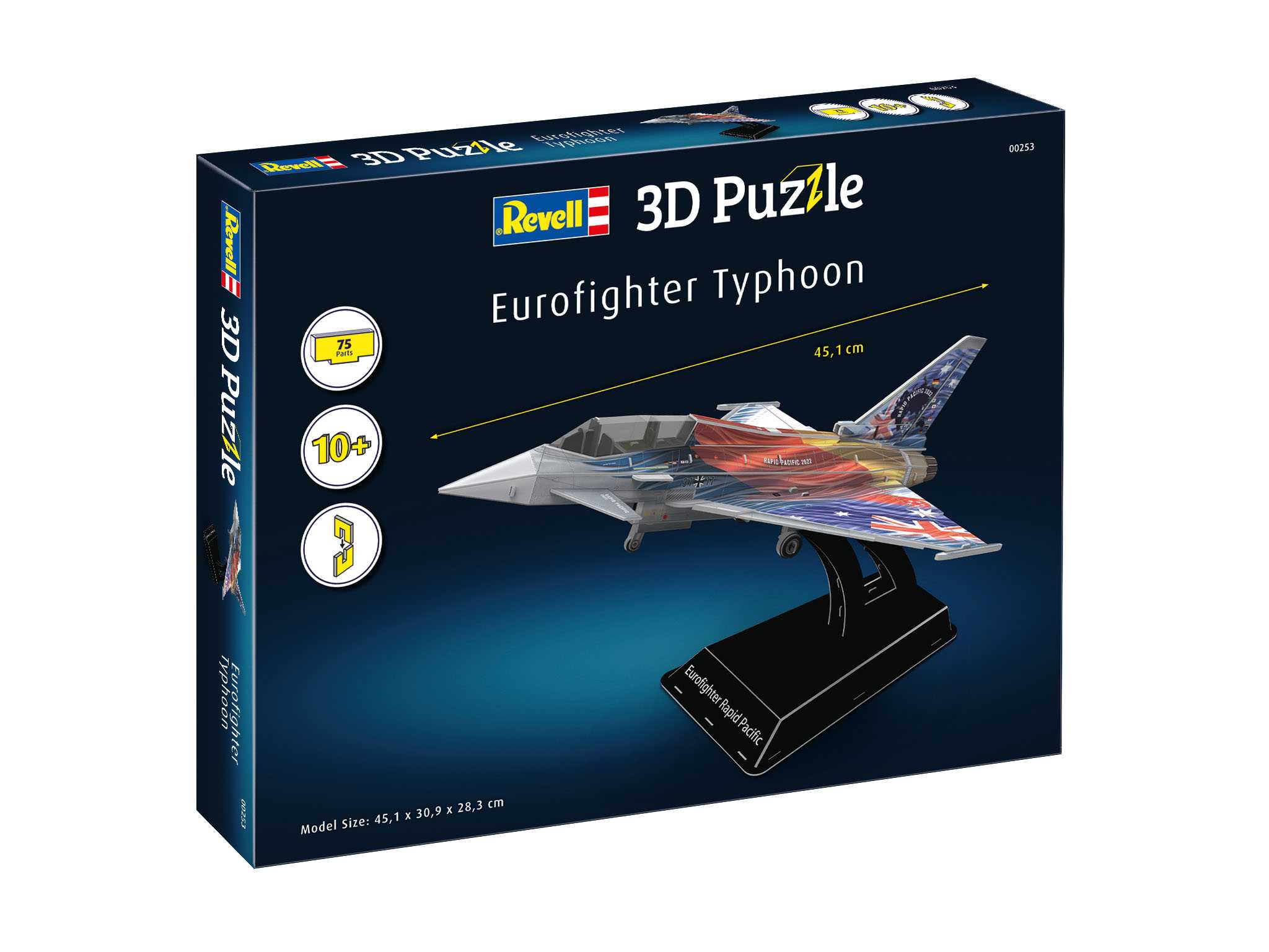 3D Puzzle REVELL 00253 - Eurofighter Typhoon ″Rapid Pacific″