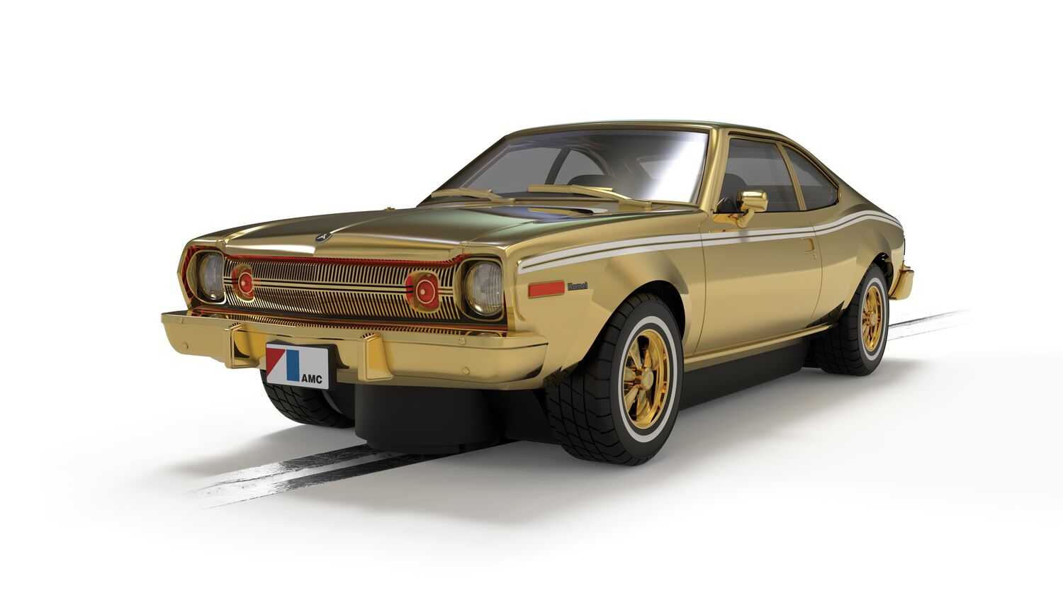 Autíčko Film&TV SCALEXTRIC C4551A - James Bond - AMC Hornet - The Man With The Golden Gun - Gold Anniversary Edition (1:32)