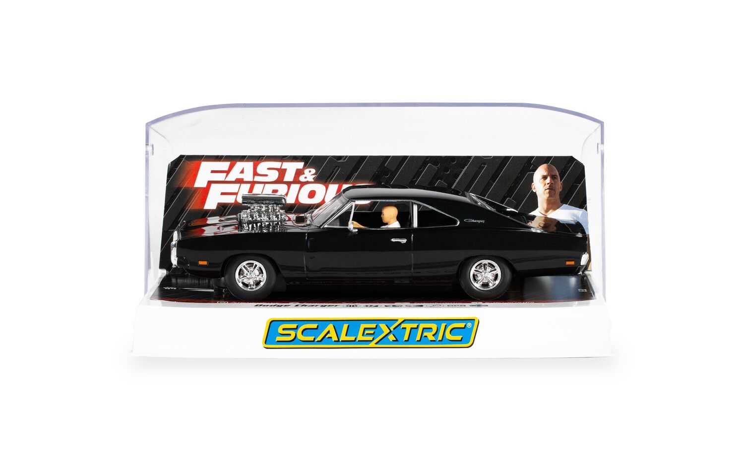 Autíčko Film & TV SCALEXTRIC C4573 - The Fast And The Furious - Dodge Charger - Dom Toretto (1:32)