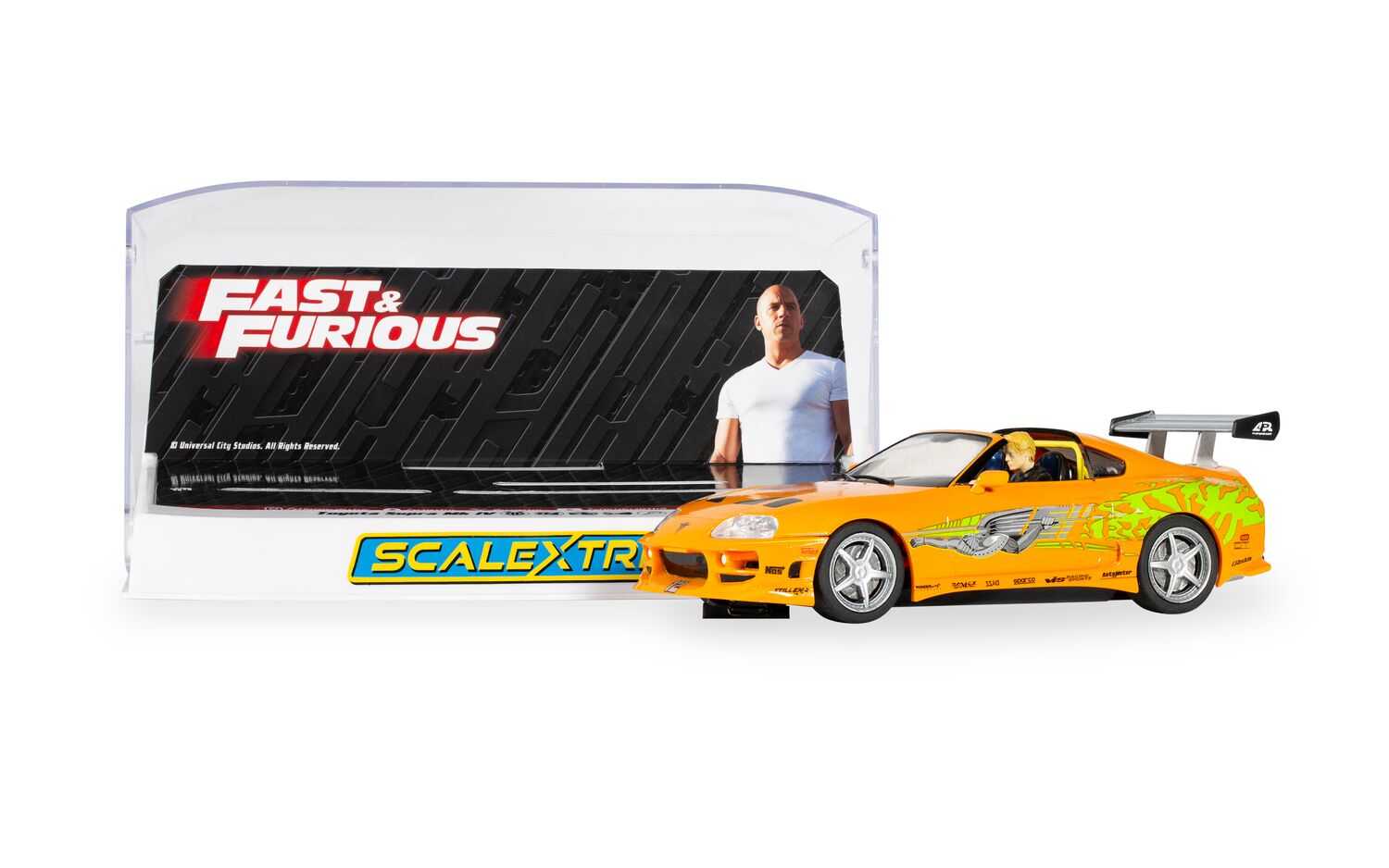 Autíčko Film & TV SCALEXTRIC C4591 - The Fast And The Furious - Toyota Supra - Brian O'Conner (1:32)