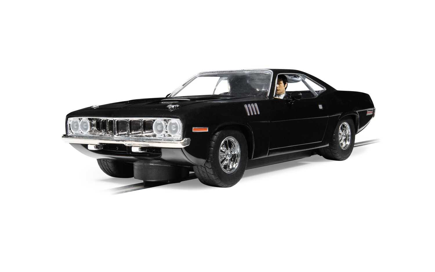 Autíčko Film & TV SCALEXTRIC C4595 - John Wick Plymouth Barracuda - John Wick Chapter 4 (1:32)