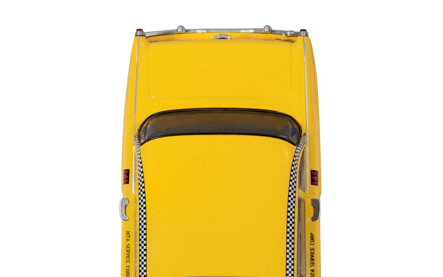 Autíčko Film & TV SCALEXTRIC C4606 - James Bond Checker Taxi Cab - Live And Let Die (1:32)