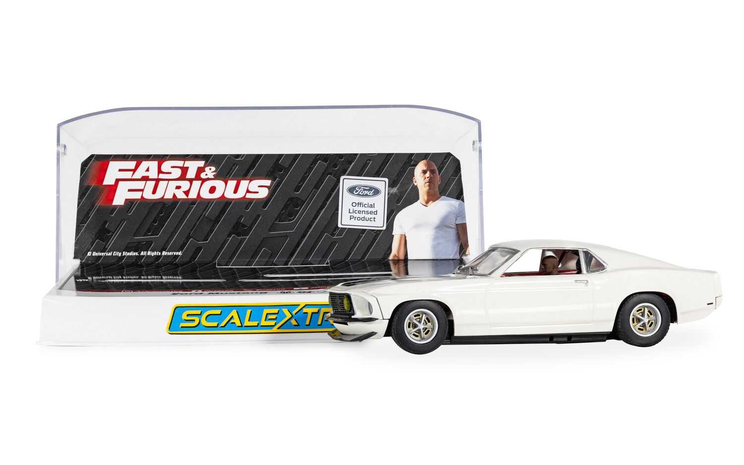 Autíčko Film & TV SCALEXTRIC C4664 - Ford Mustang - Fast And Furious 6 (1:32)