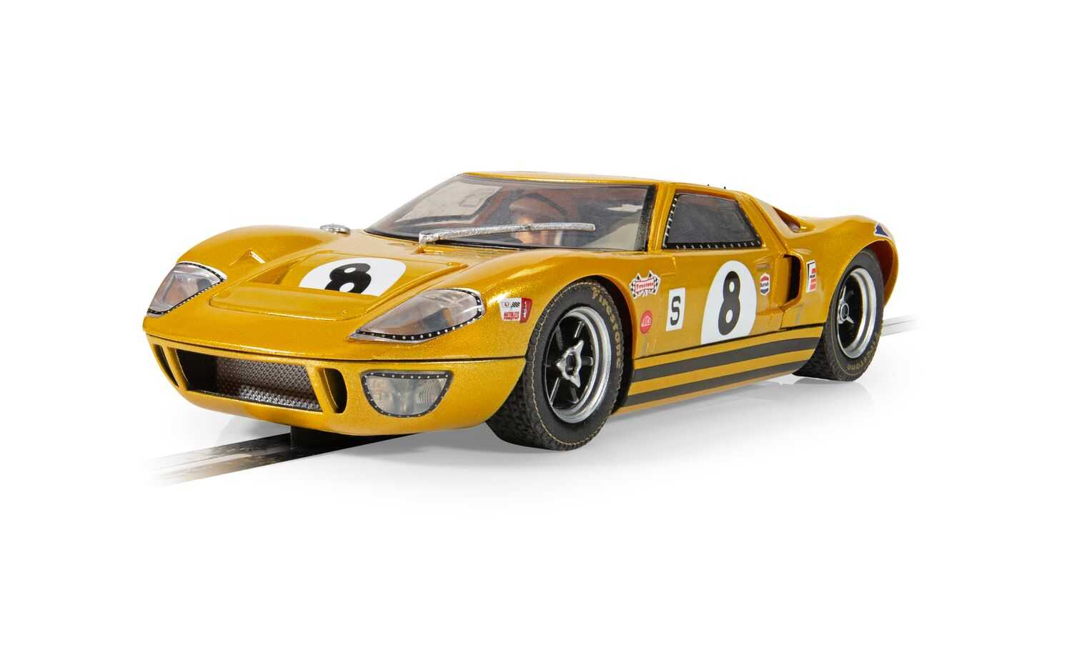 Autíčko GT SCALEXTRIC C4495 - Ford GT40 - BOAC 500 1968 - Drury / Holland (1:32) 28-C4495