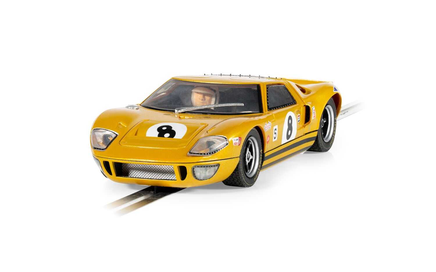 Autíčko GT SCALEXTRIC C4495 - Ford GT40 - BOAC 500 1968 - Drury / Holland (1:32)