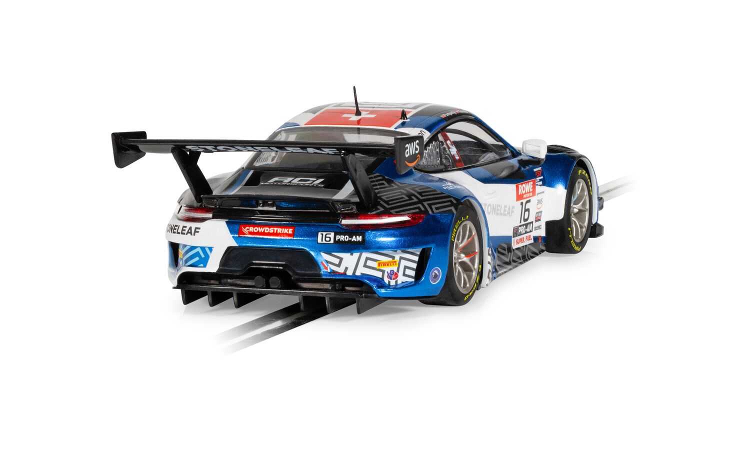 Autíčko GT SCALEXTRIC C4522 - Porsche 911 GT3 R ACI Motorsport (1:32)