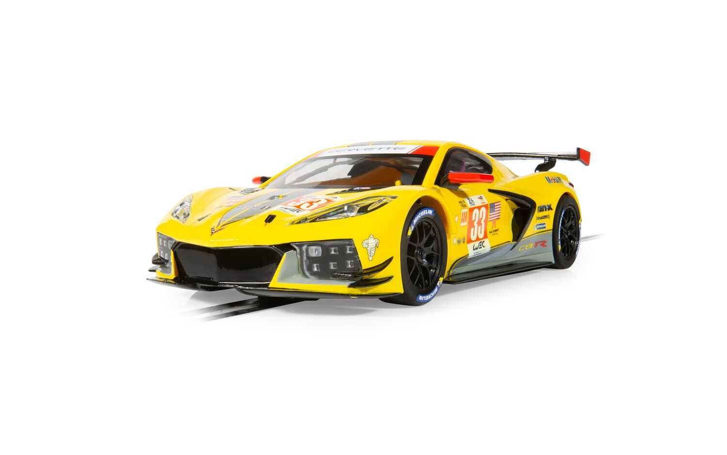 Autíčko GT SCALEXTRIC C4558 - Chevrolet Corvette C8.R - 24 Hours of LeMans 2023 - GTE AM Winner (1:32)