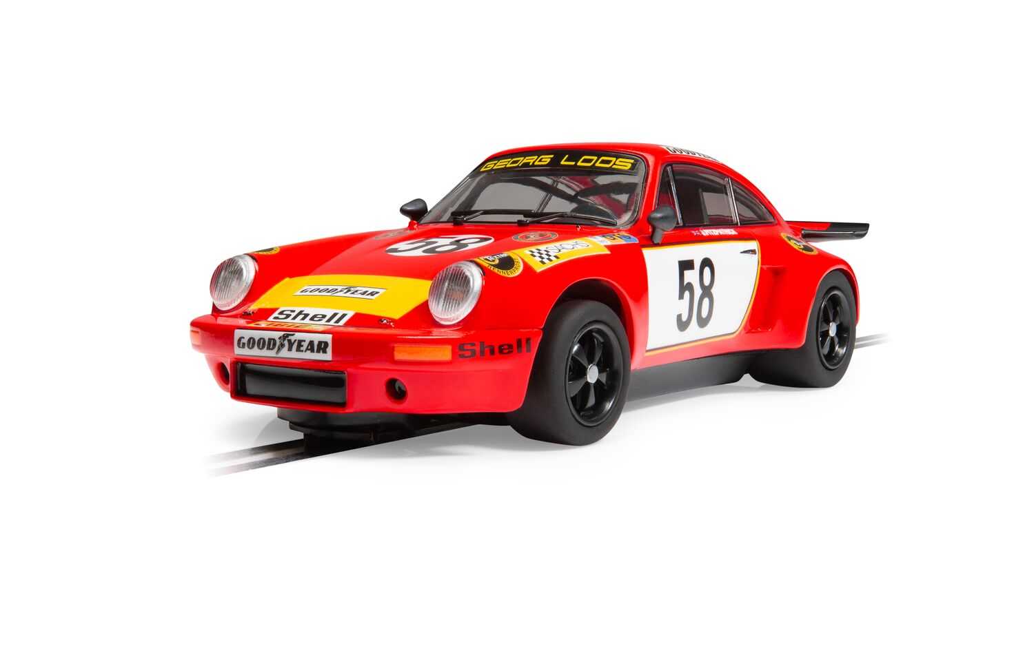 Autíčko GT SCALEXTRIC C4594 - Porsche 911 3.0 RSR - Georg Loos Racing - GT Winner 1975 LeMans (1:32) 28-C4594