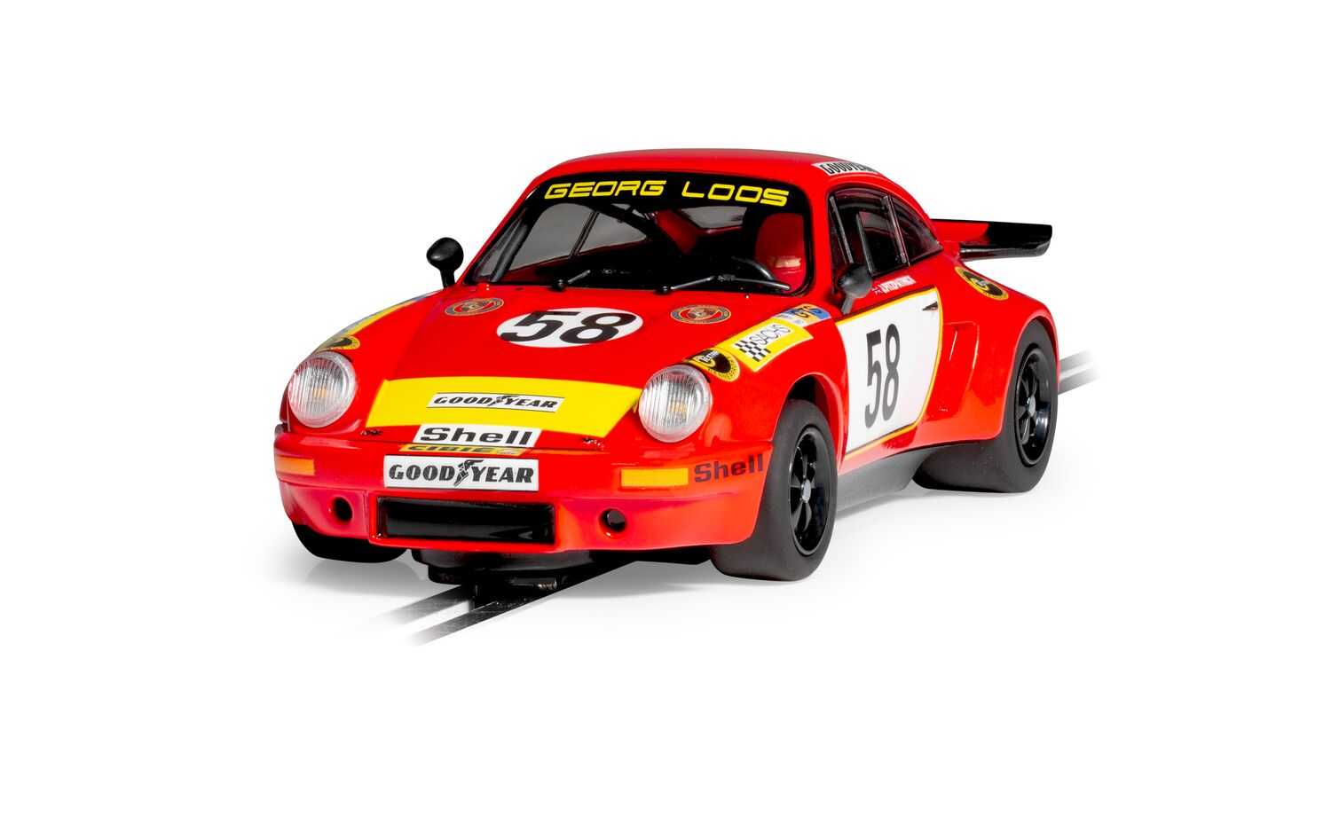 Autíčko GT SCALEXTRIC C4594 - Porsche 911 3.0 RSR - Georg Loos Racing - GT Winner 1975 LeMans (1:32)