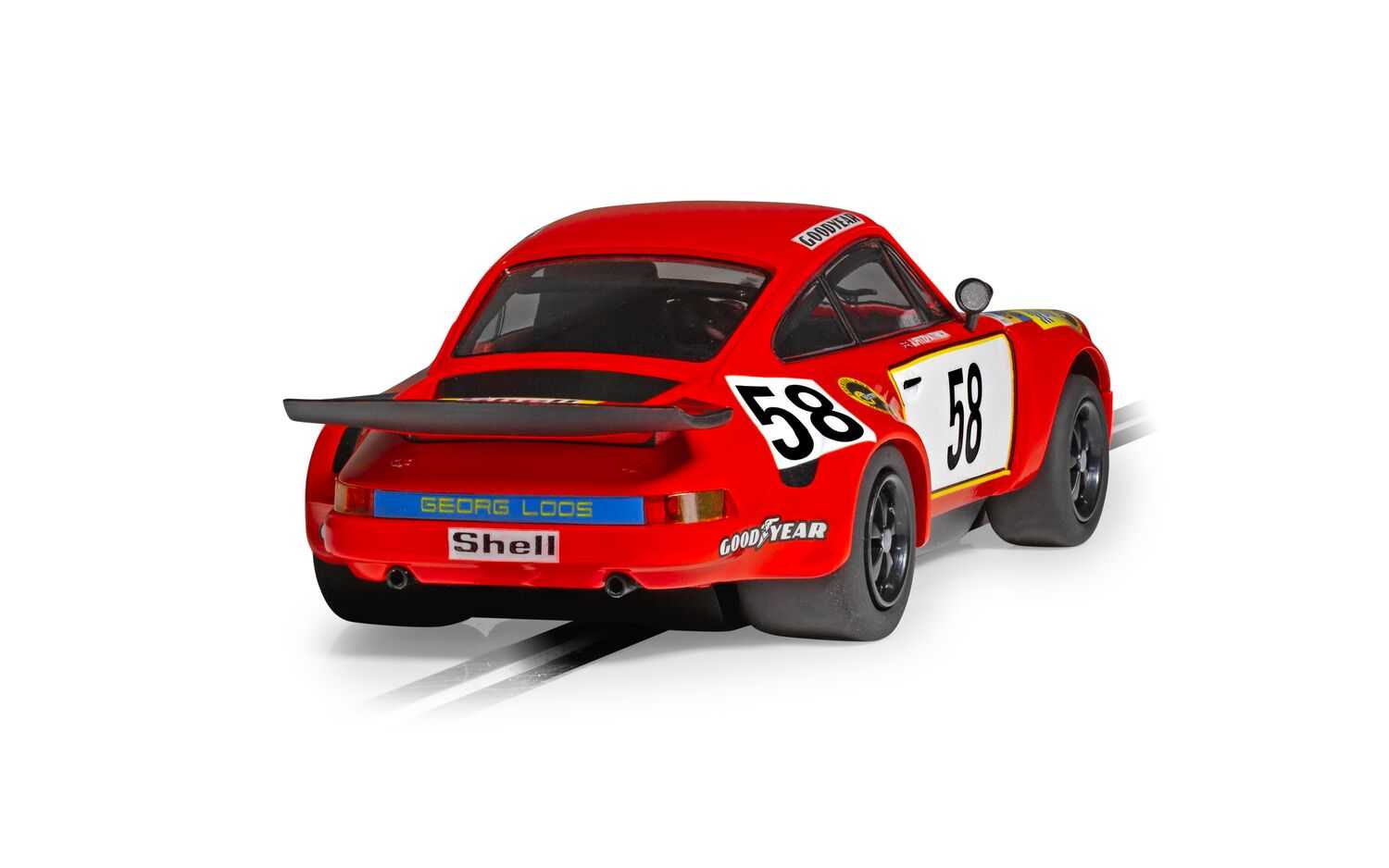 Autíčko GT SCALEXTRIC C4594 - Porsche 911 3.0 RSR - Georg Loos Racing - GT Winner 1975 LeMans (1:32)