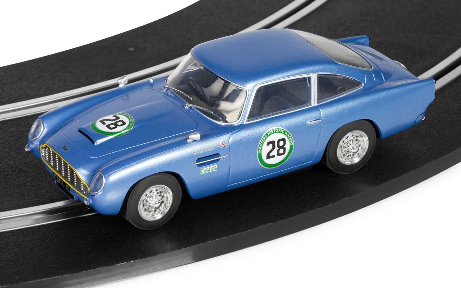 Autíčko GT SCALEXTRIC C4599 - Aston Martin DB5 - Blue / Yellow - Historic GT Racing (1:32)