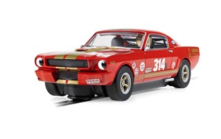 Autíčko GT SCALEXTRIC C4658 - Shelby GT350H - Red and Gold (1:32)