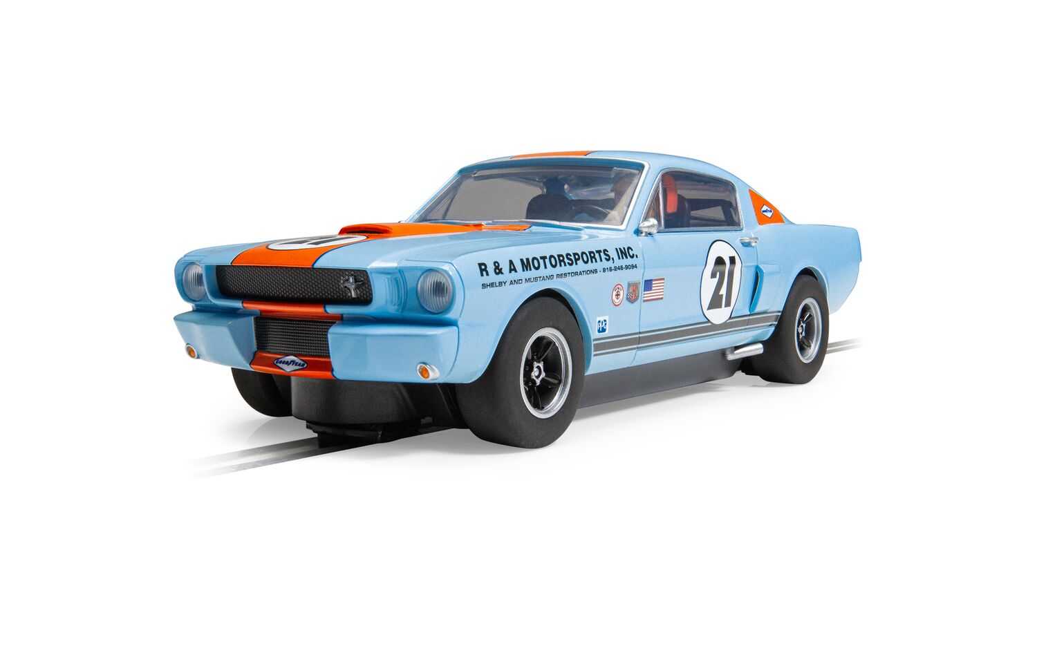 Autíčko Gulf SCALEXTRIC C4570 - Shelby GT350 (1:32)