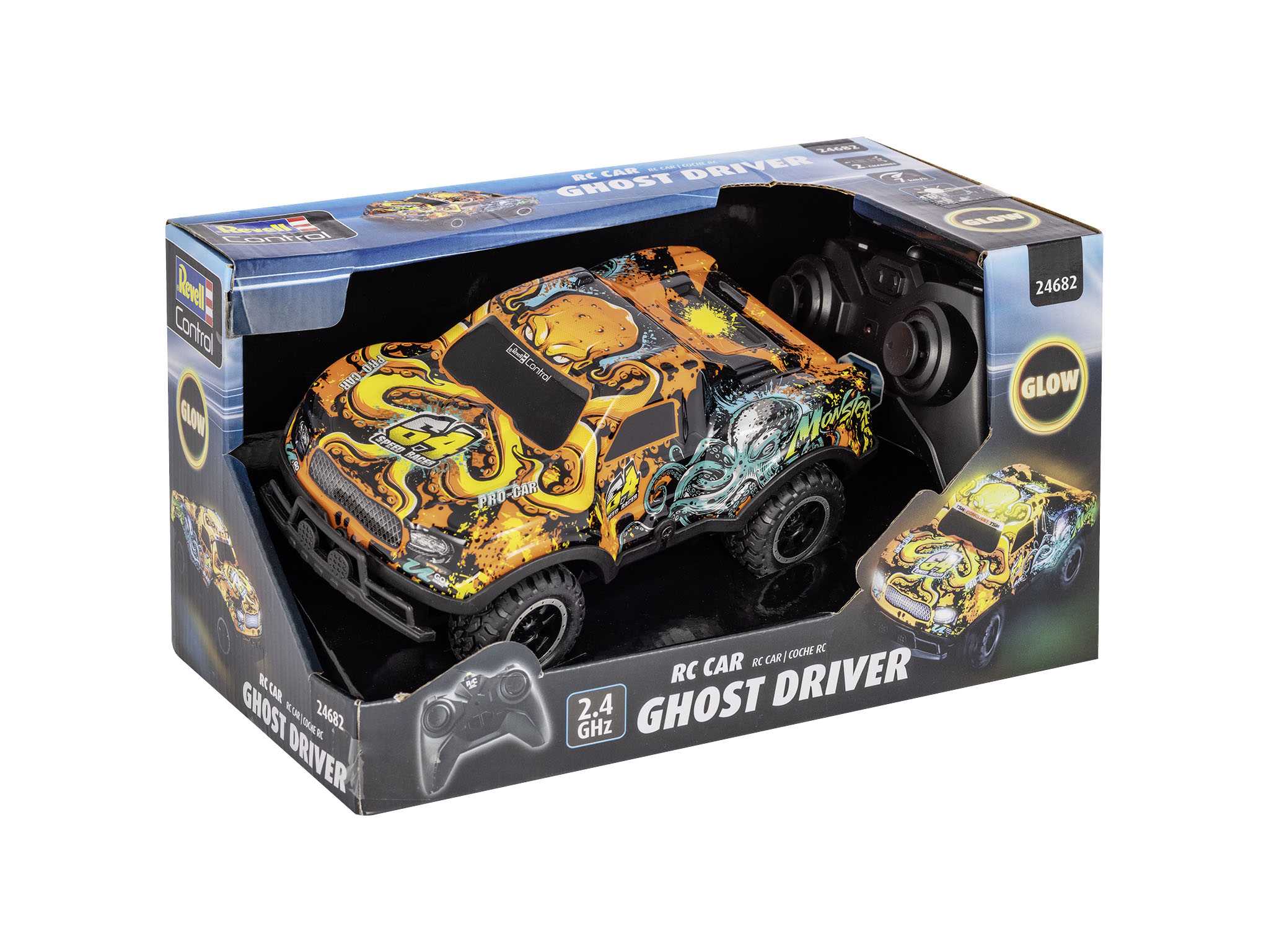 Autíčko REVELL 24682 - Ghost Driver (Orange) 18-24682