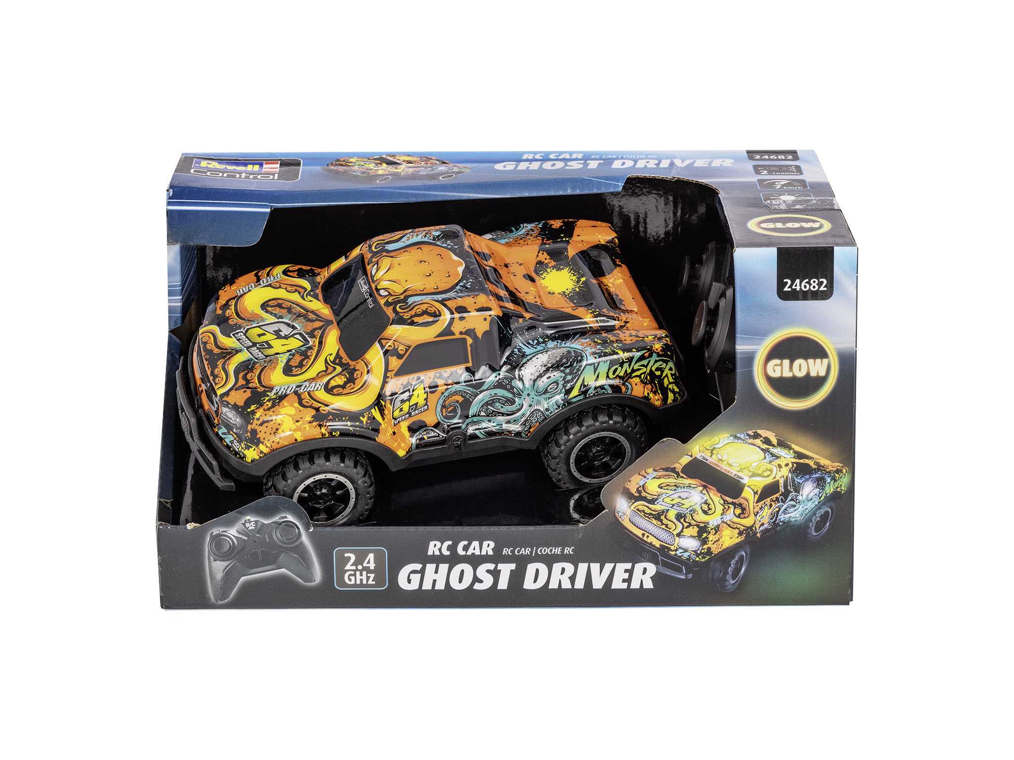 Autíčko REVELL 24682 - Ghost Driver (Orange)