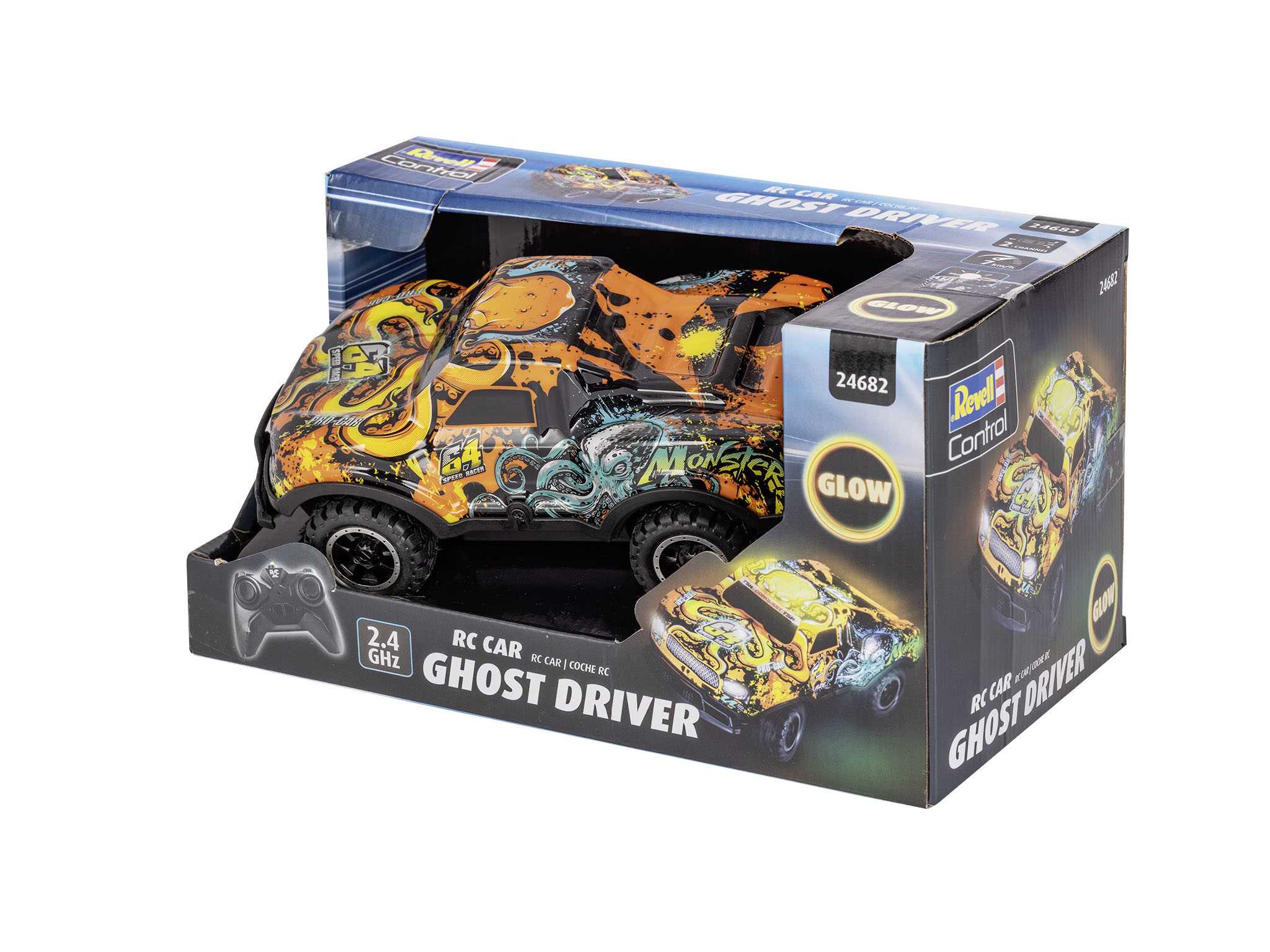 Autíčko REVELL 24682 - Ghost Driver (Orange)