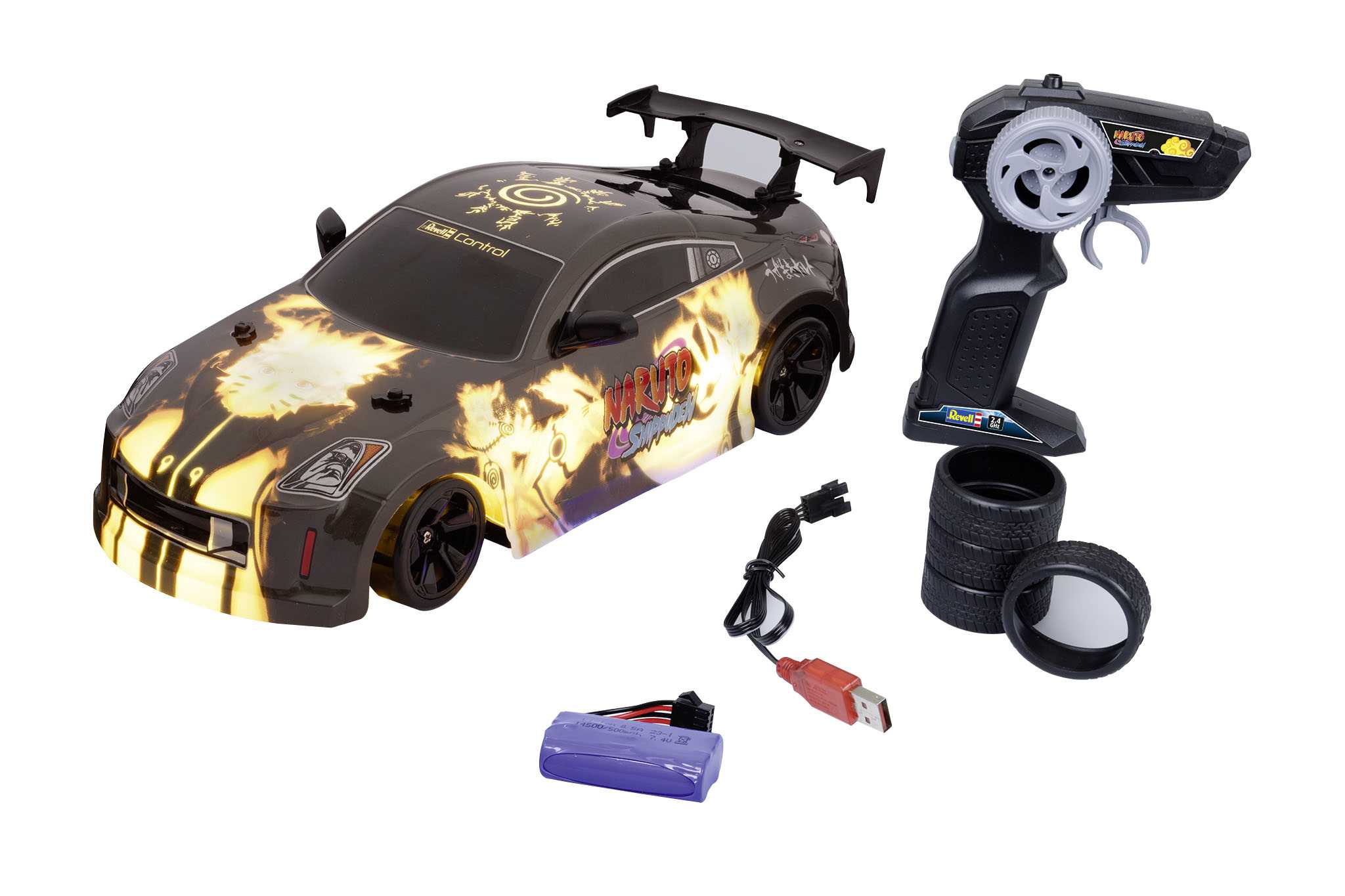 Autíčko REVELL 24695 - Itasha Drift Car "Naruto" (1:18)