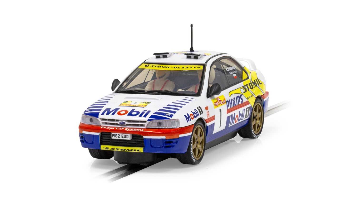 Autíčko Rally SCALEXTRIC C4507 - Subaru Impreza WRX - 1997 ERC Champion (1:32)