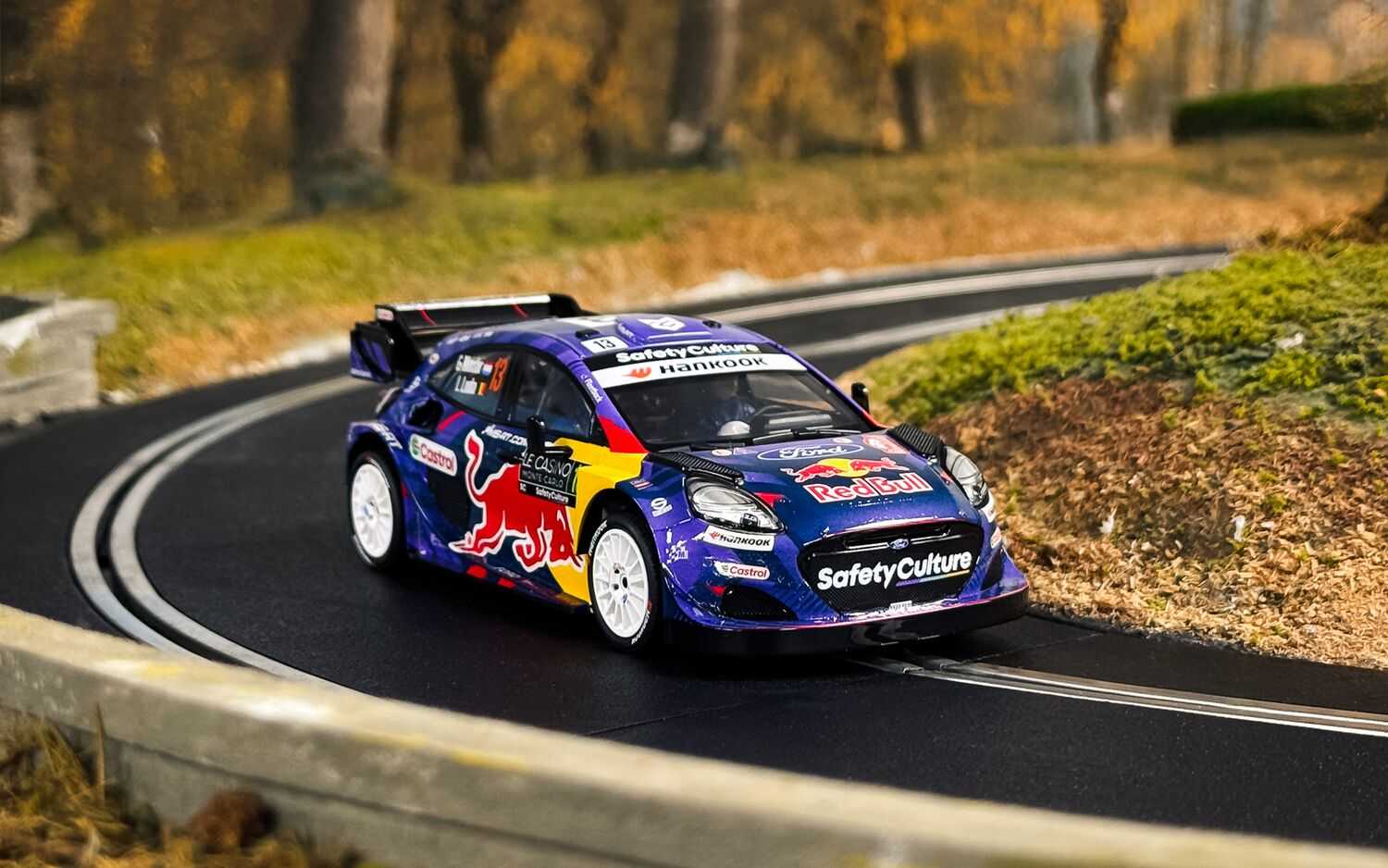 Autíčko Rally SCALEXTRIC C4654 - Ford Puma Rally1 Monte Carlo 2025 (1:32)