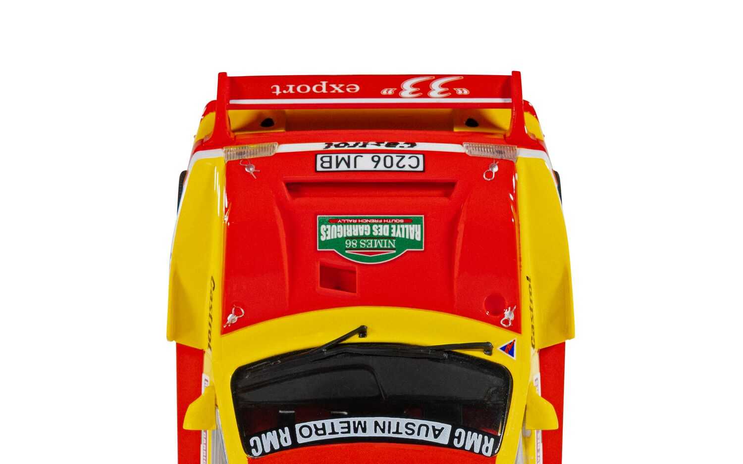 Autíčko Rally SCALEXTRIC C4668 - Austin Metro 6R4 - Didier Auriol (1:32)