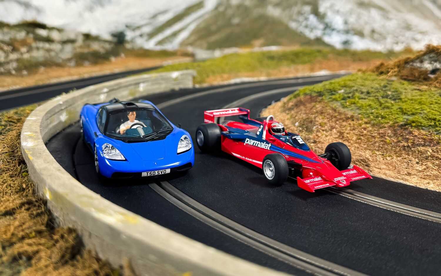 Autíčko Single Seater SCALEXTRIC C4601A - Gordon Murray Design Genius Twin Pack (1:32)