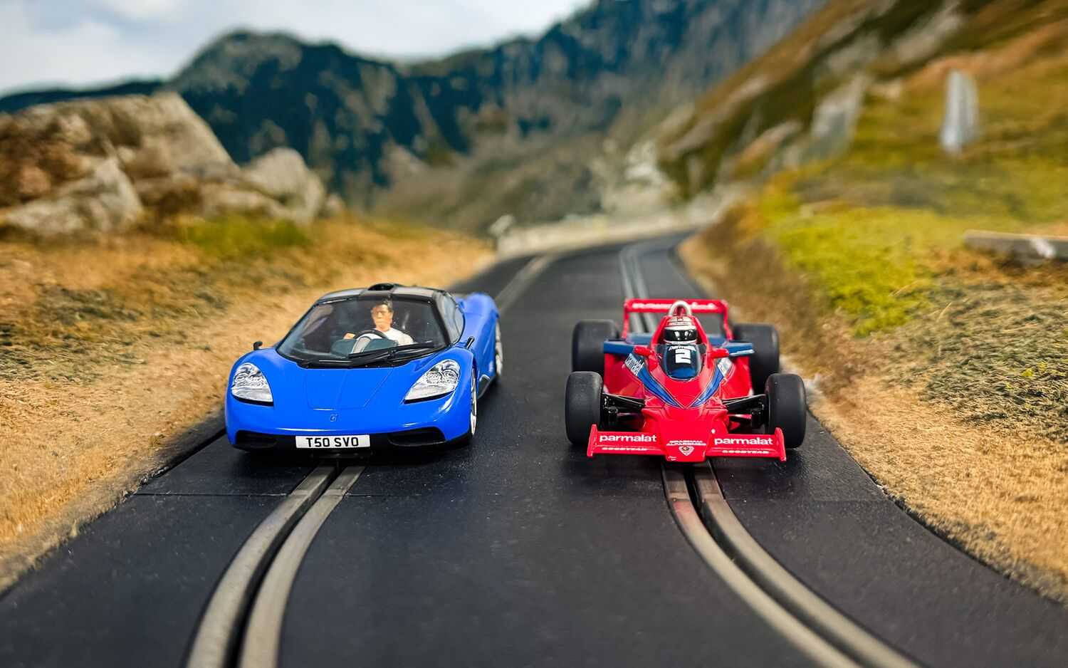 Autíčko Single Seater SCALEXTRIC C4601A - Gordon Murray Design Genius Twin Pack (1:32)