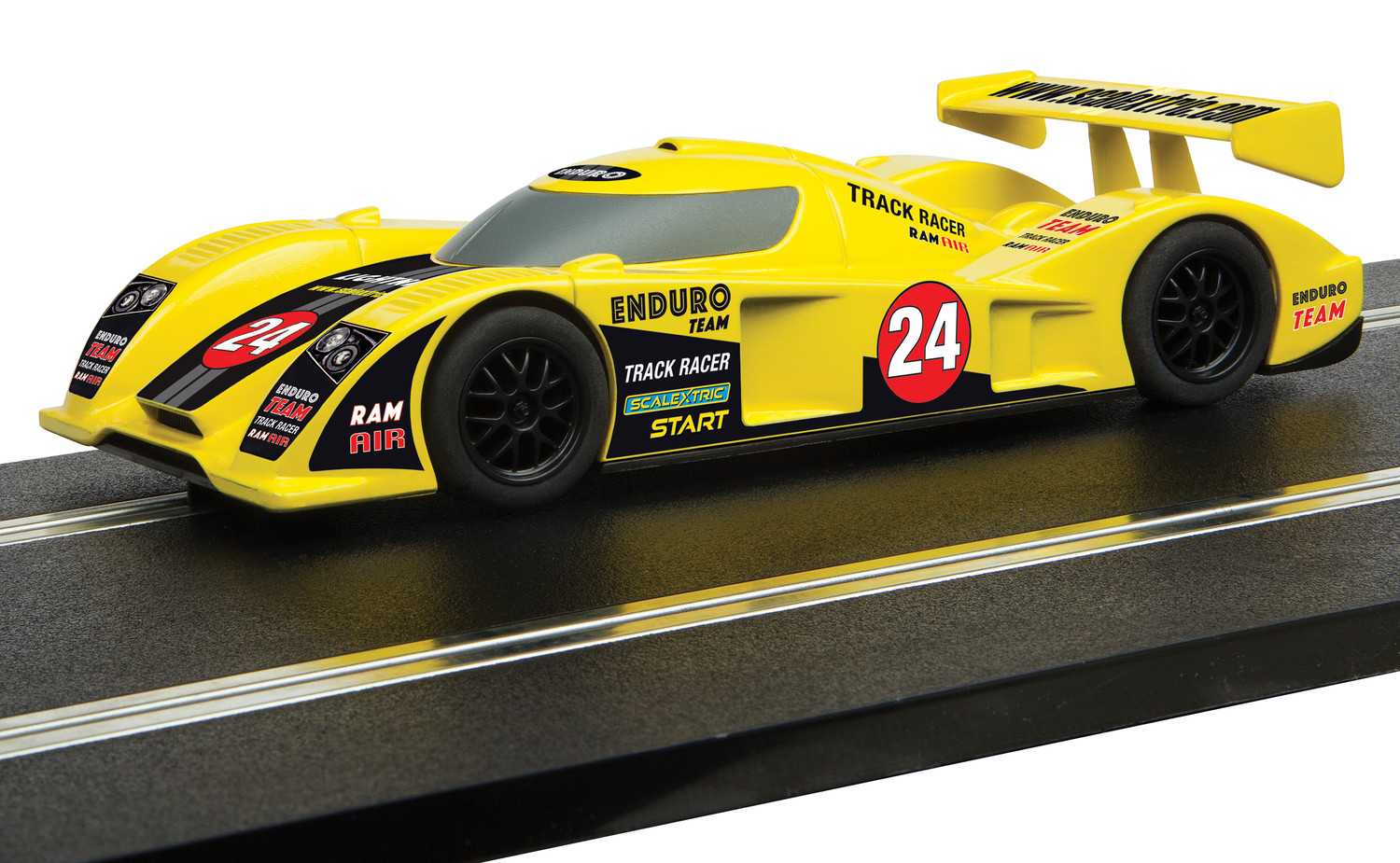 Autíčko Start SCALEXTRIC C4112 - Endurance Car – ‘Lightning’ (1:32)