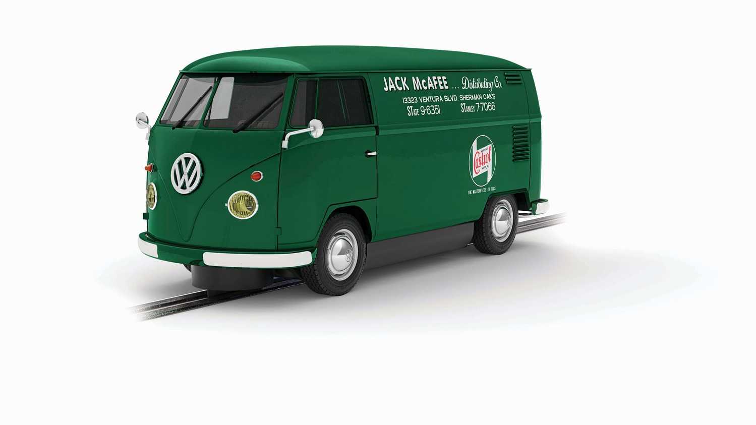 Autíčko Street SCALEXTRIC C4303 - Volkswagen T1b - Castrol (1:32) 28-C4303