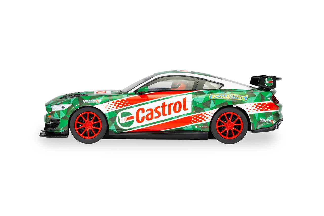 Autíčko Street SCALEXTRIC C4327 - Ford Mustang GT4 - Castrol Drift Car (1:32)