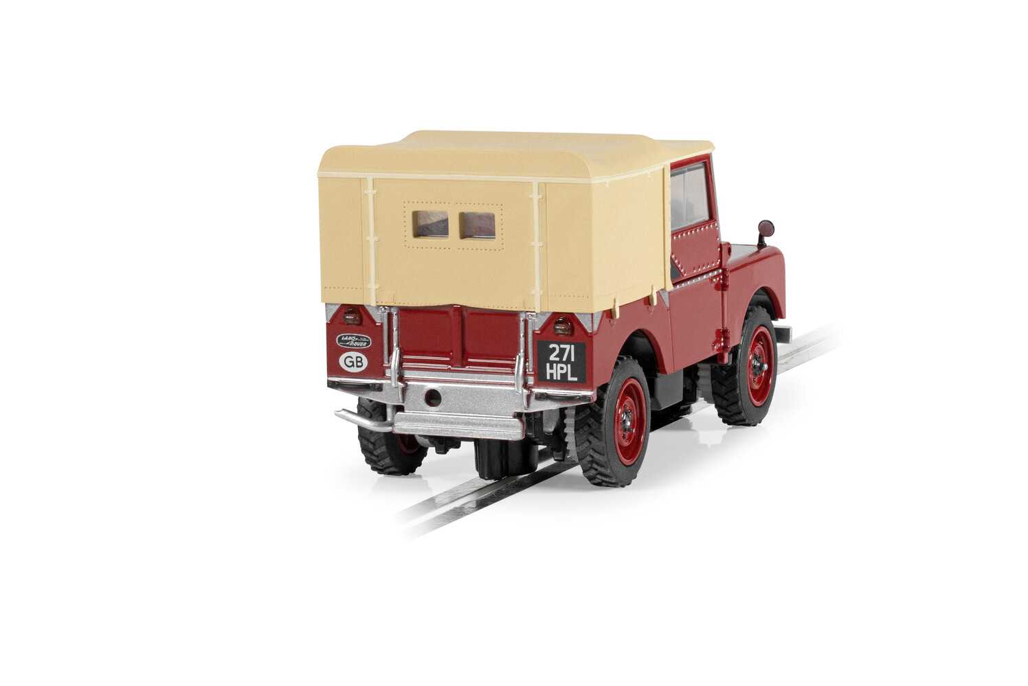 Autíčko Street SCALEXTRIC C4493 - Land Rover Series 1 - Poppy Red (1:32)