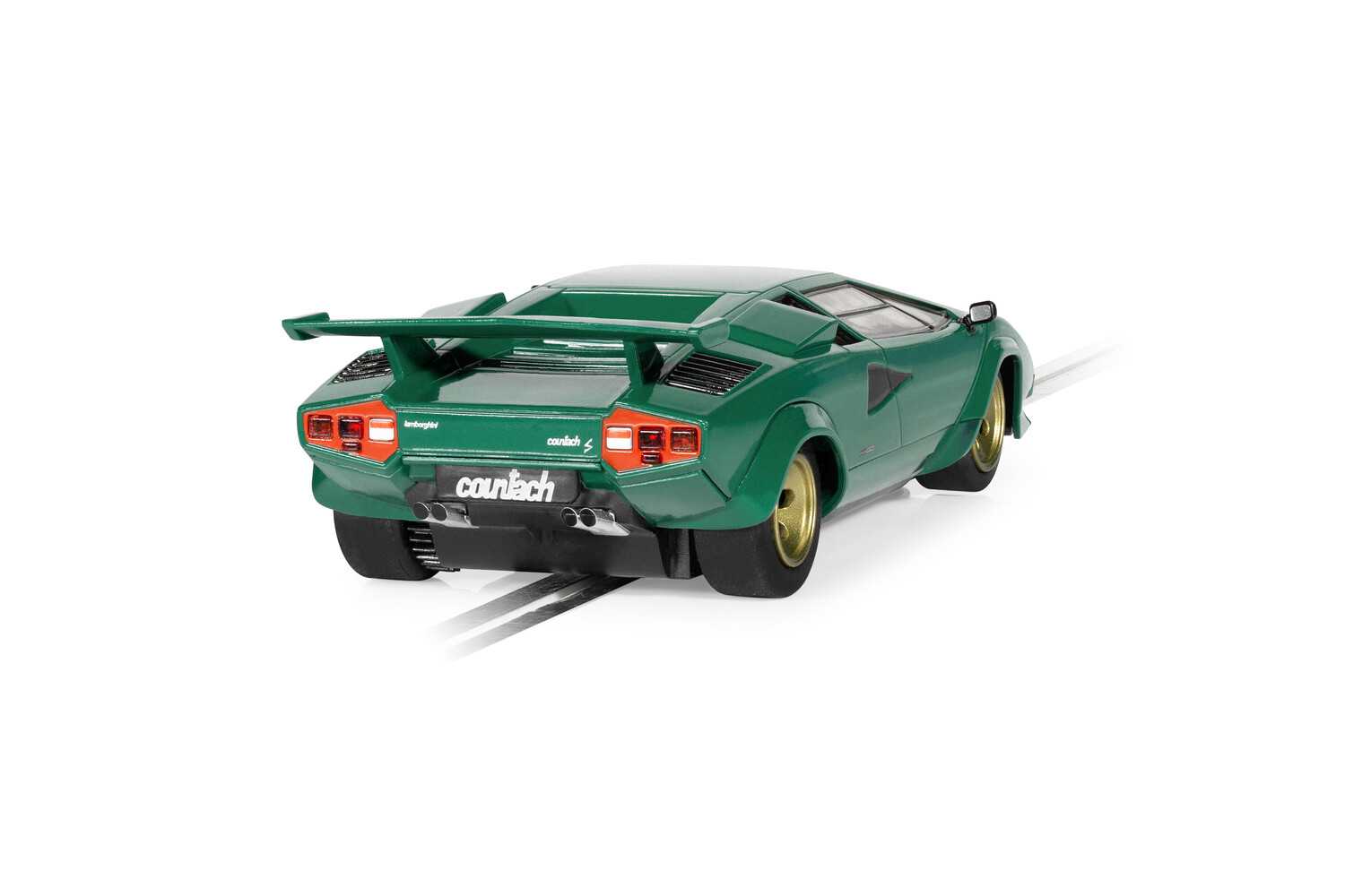 Autíčko Street SCALEXTRIC C4500 - Lamborghini Countach - Green (1:32)